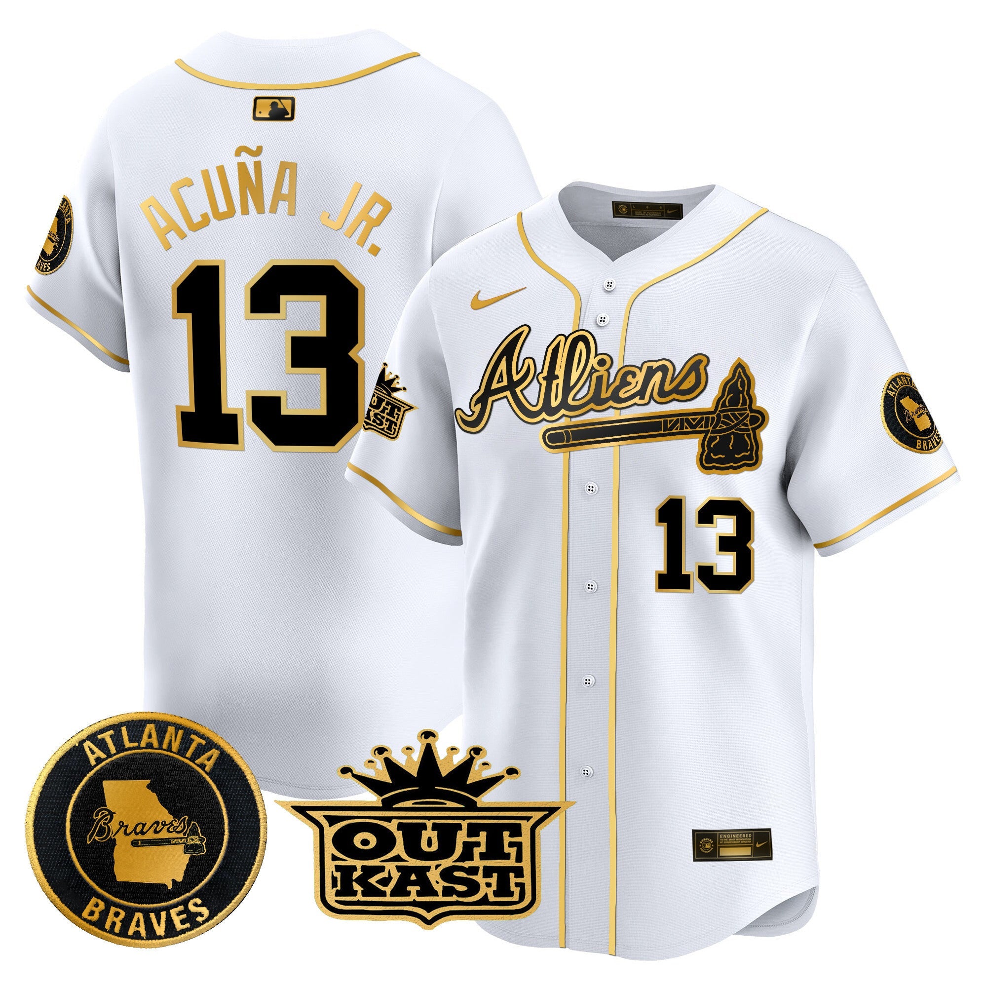 Men’s Atlanta Atliens Vapor Premier Limited Jersey