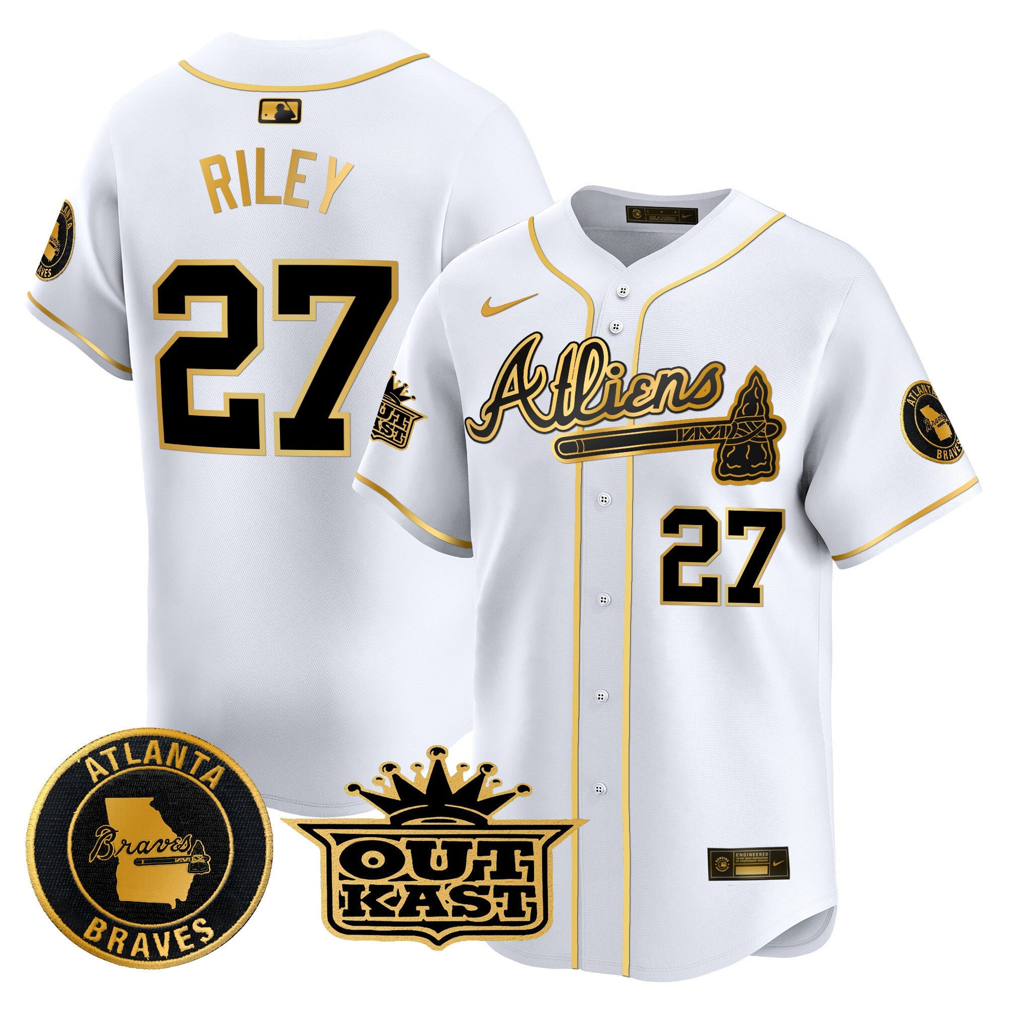 Men’s Atlanta Atliens Vapor Premier Limited Jersey