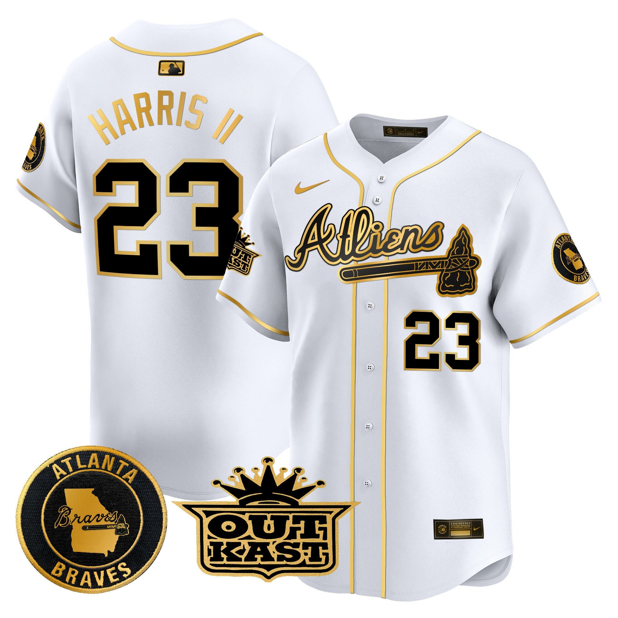 Men’s Atlanta Atliens Vapor Premier Limited Jersey