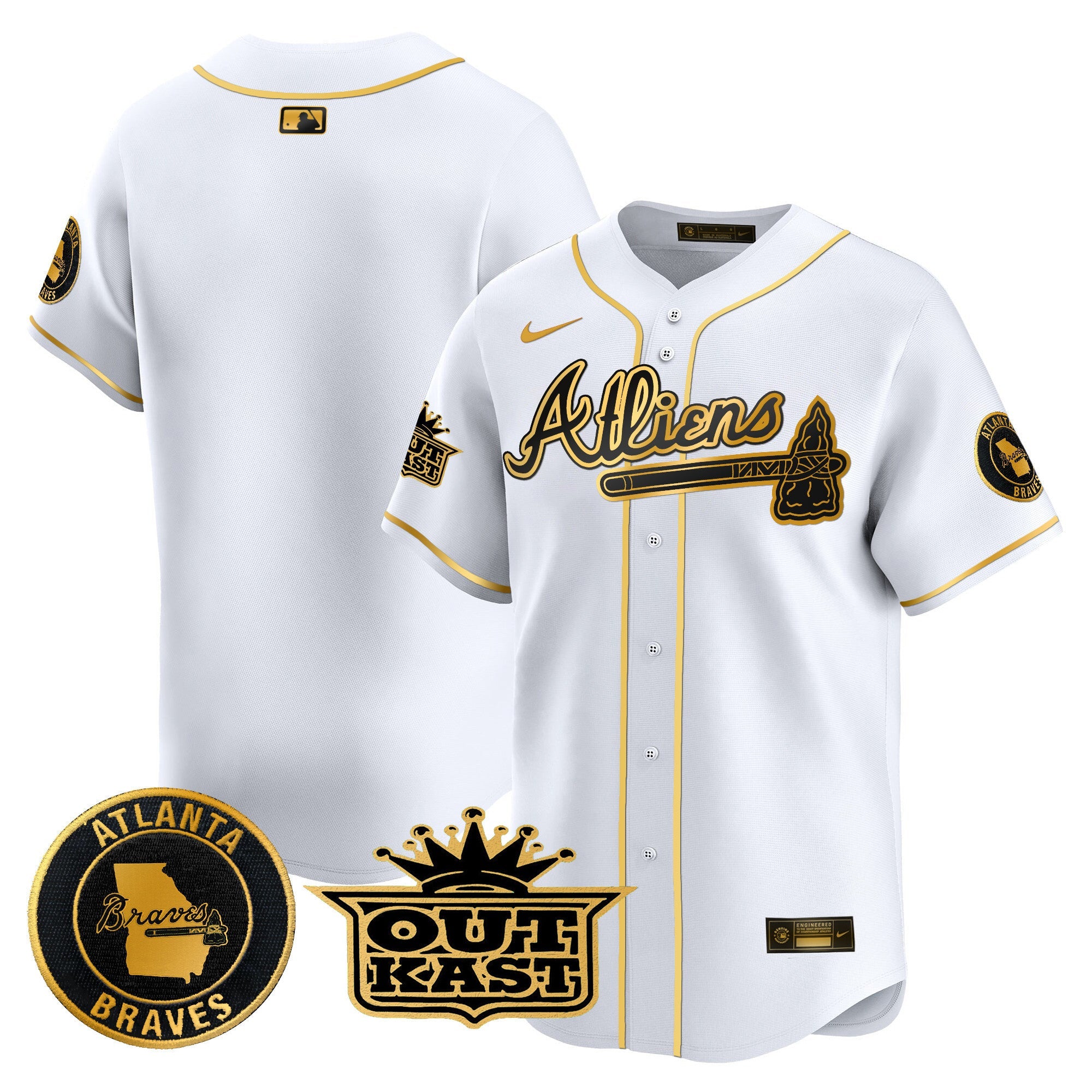 Men’s Atlanta Atliens Vapor Premier Limited Jersey
