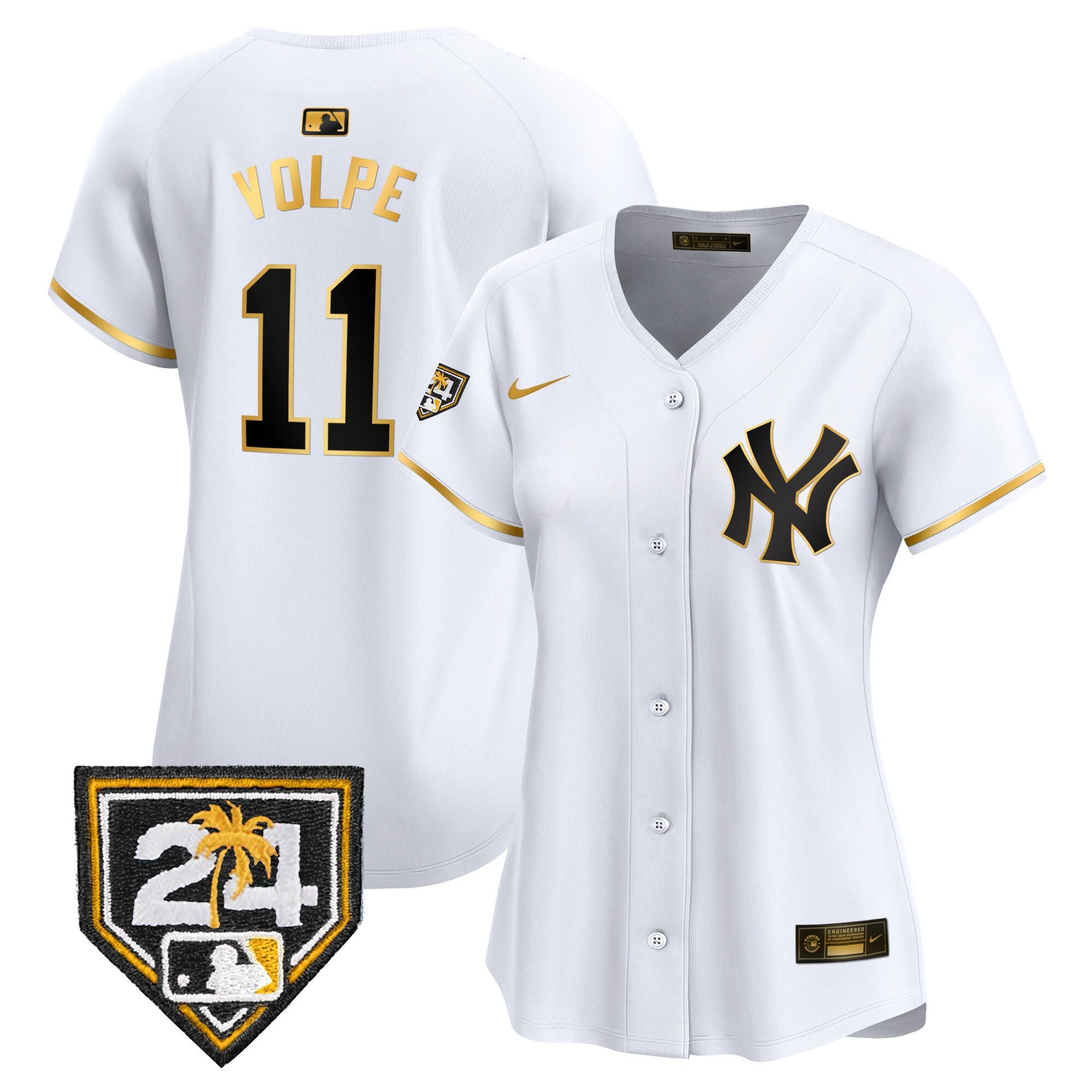 Women’s New York 2024 Spring Training Patch Vapor Premier Limited Jersey