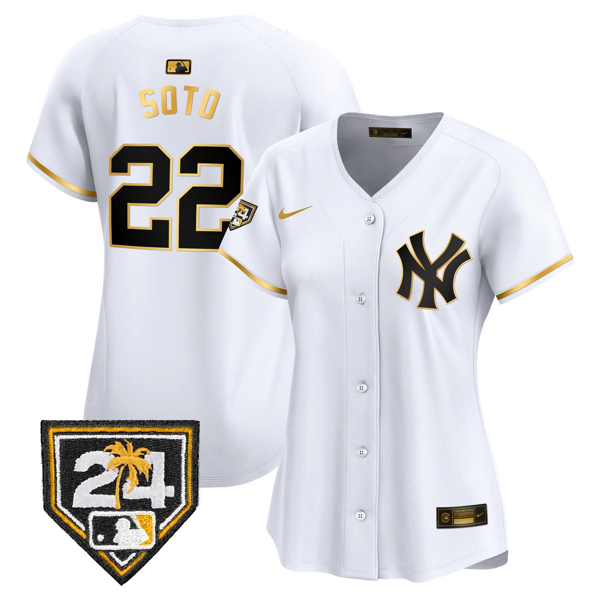 Women’s New York 2024 Spring Training Patch Vapor Premier Limited Jersey