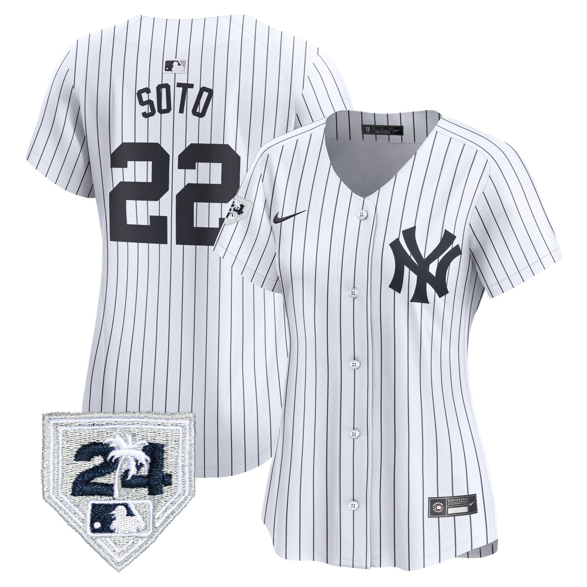 Women’s New York 2024 Spring Training Patch Vapor Premier Limited Jersey