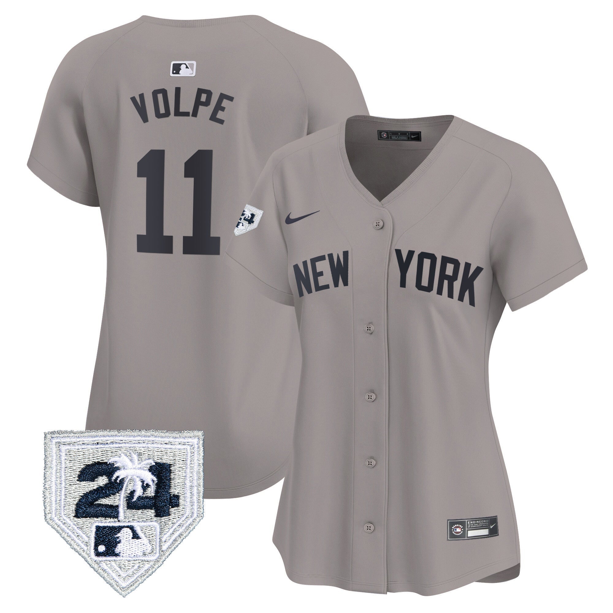Women’s New York 2024 Spring Training Patch Vapor Premier Limited Jersey