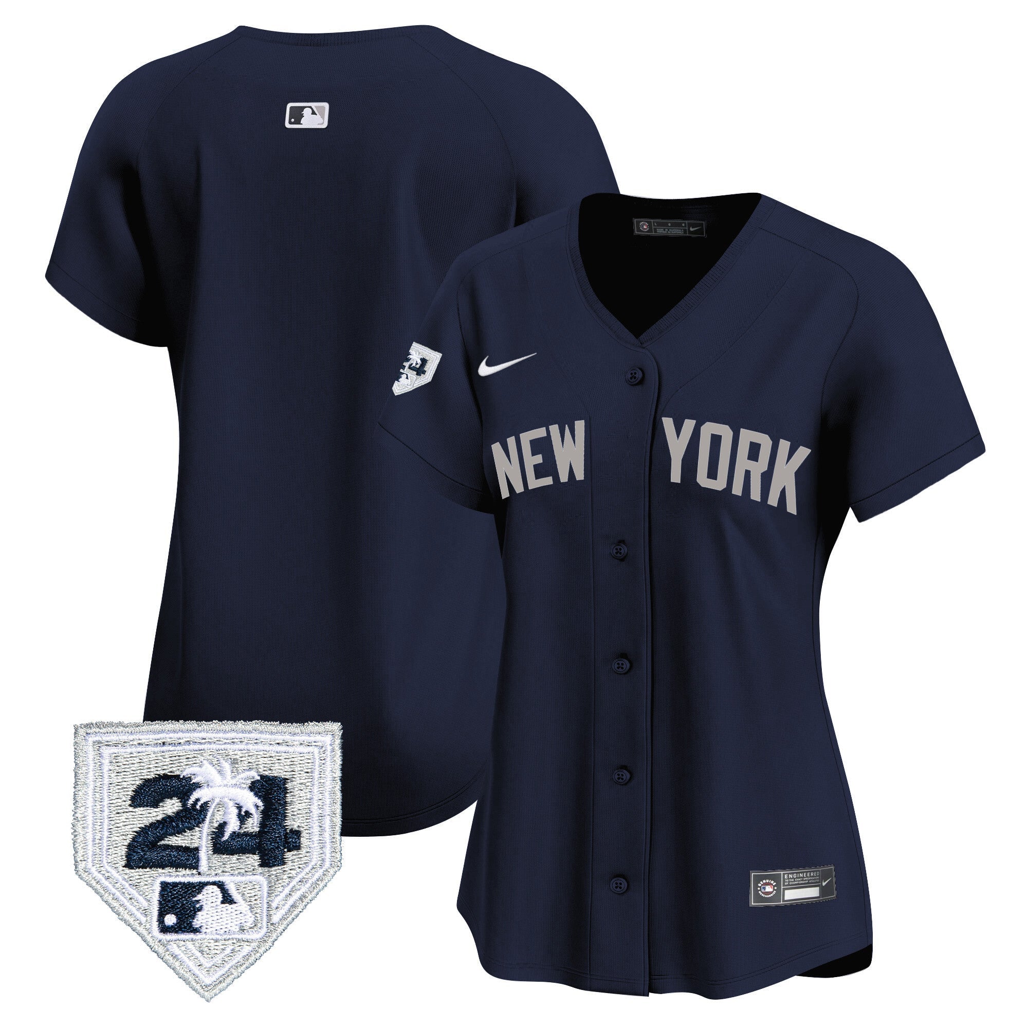 Women’s New York 2024 Spring Training Patch Vapor Premier Limited Jersey