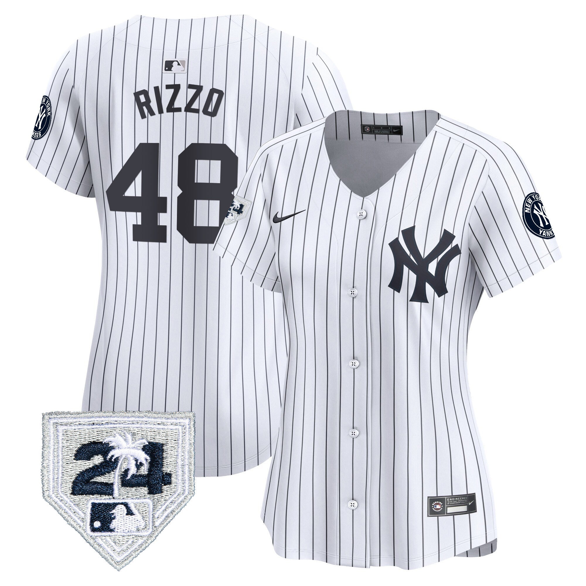 Women’s New York 2024 Spring Training Patch Vapor Premier Limited Jersey V2