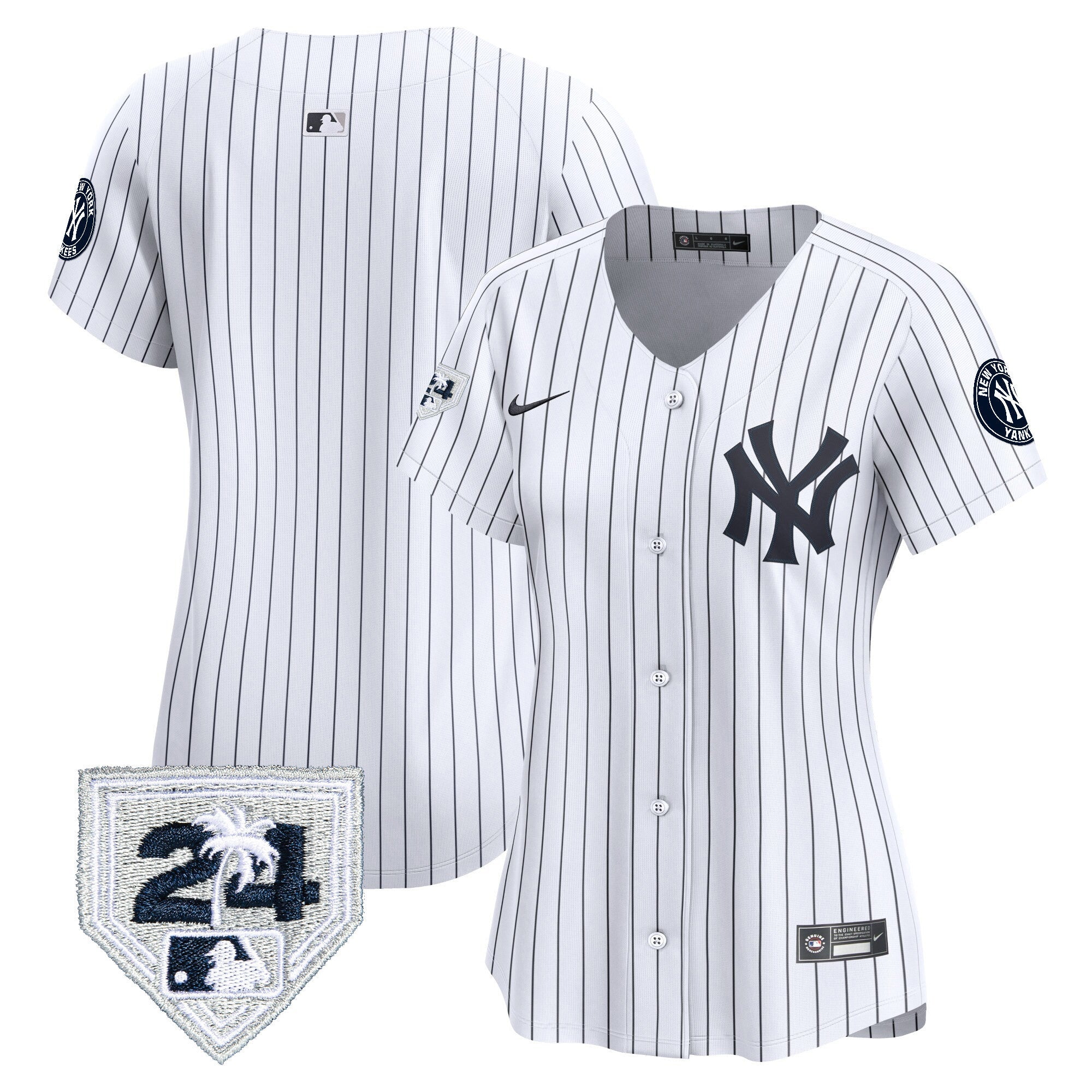 Women’s New York 2024 Spring Training Patch Vapor Premier Limited Jersey V2