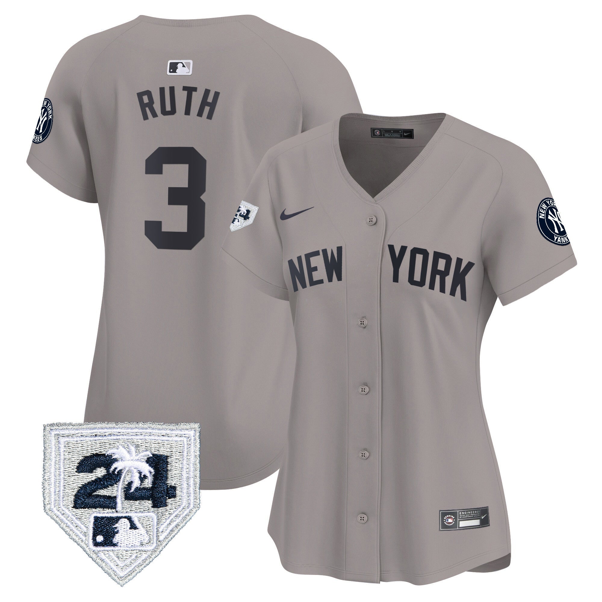Women’s New York 2024 Spring Training Patch Vapor Premier Limited Jersey V2
