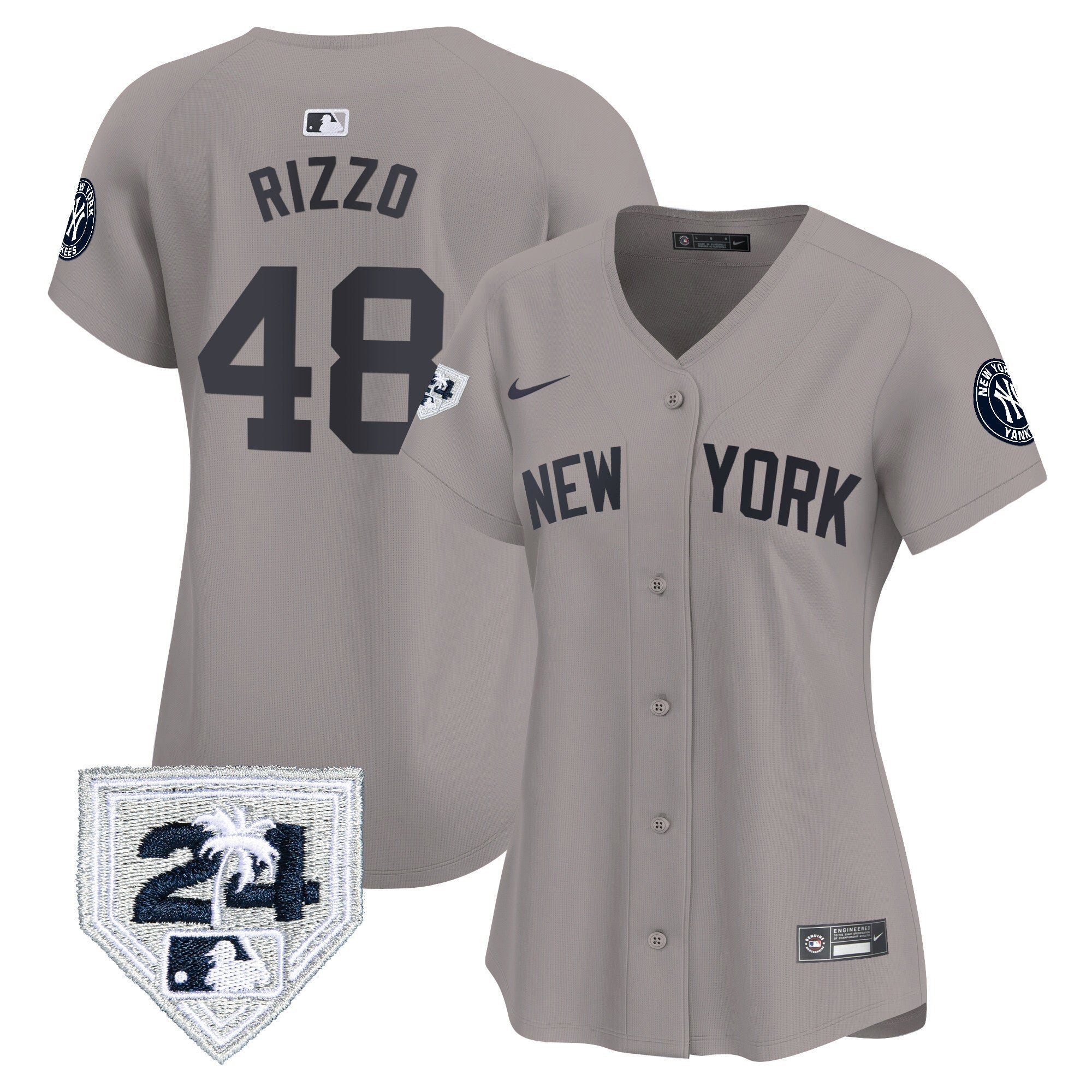 Women’s New York 2024 Spring Training Patch Vapor Premier Limited Jersey V2