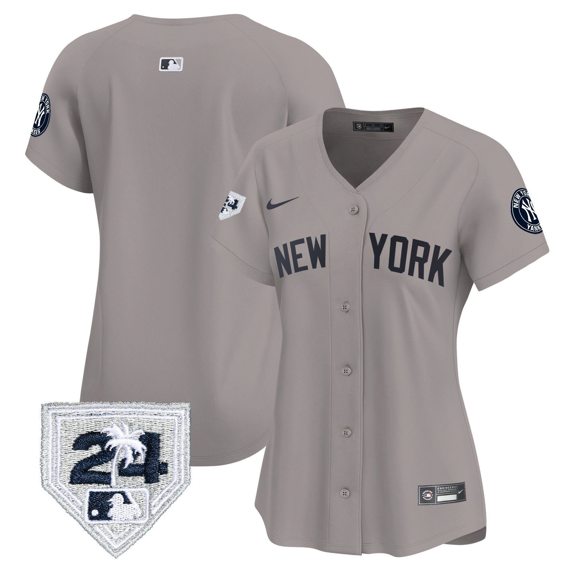 Women’s New York 2024 Spring Training Patch Vapor Premier Limited Jersey V2