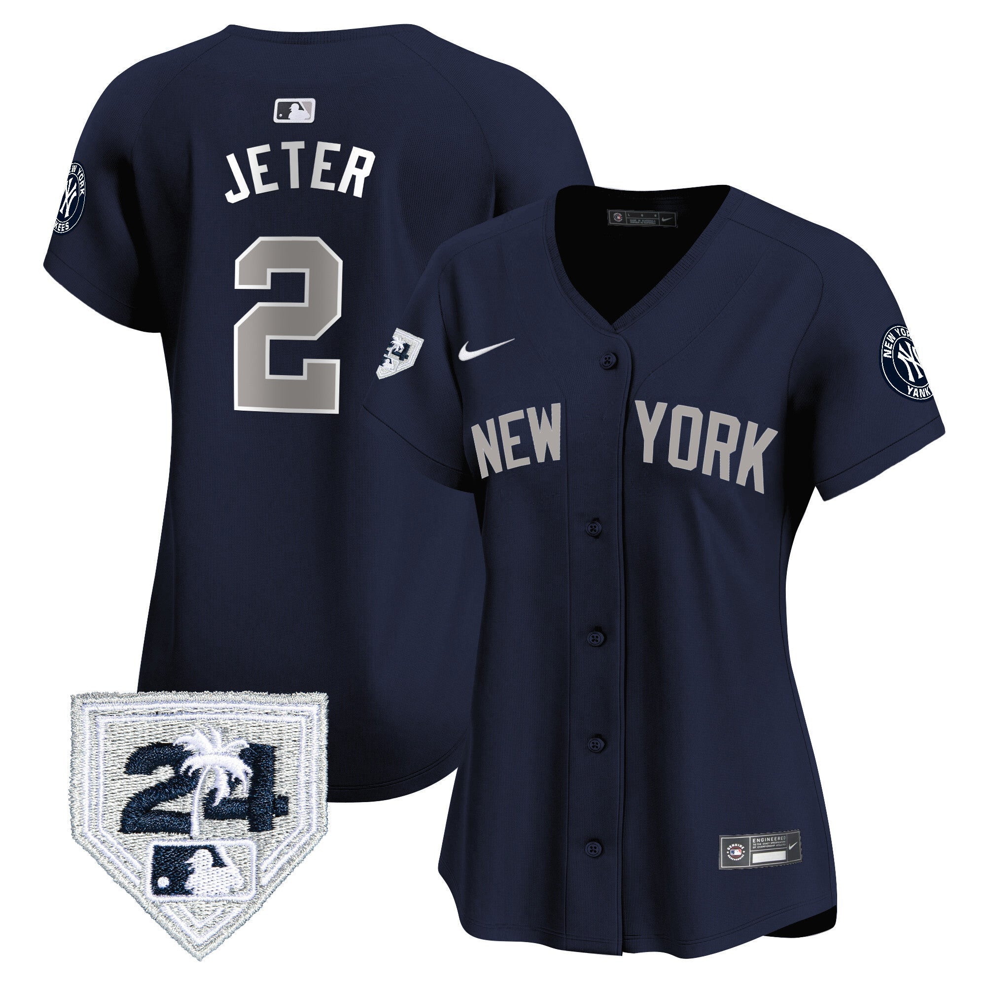 Women’s New York 2024 Spring Training Patch Vapor Premier Limited Jersey V2