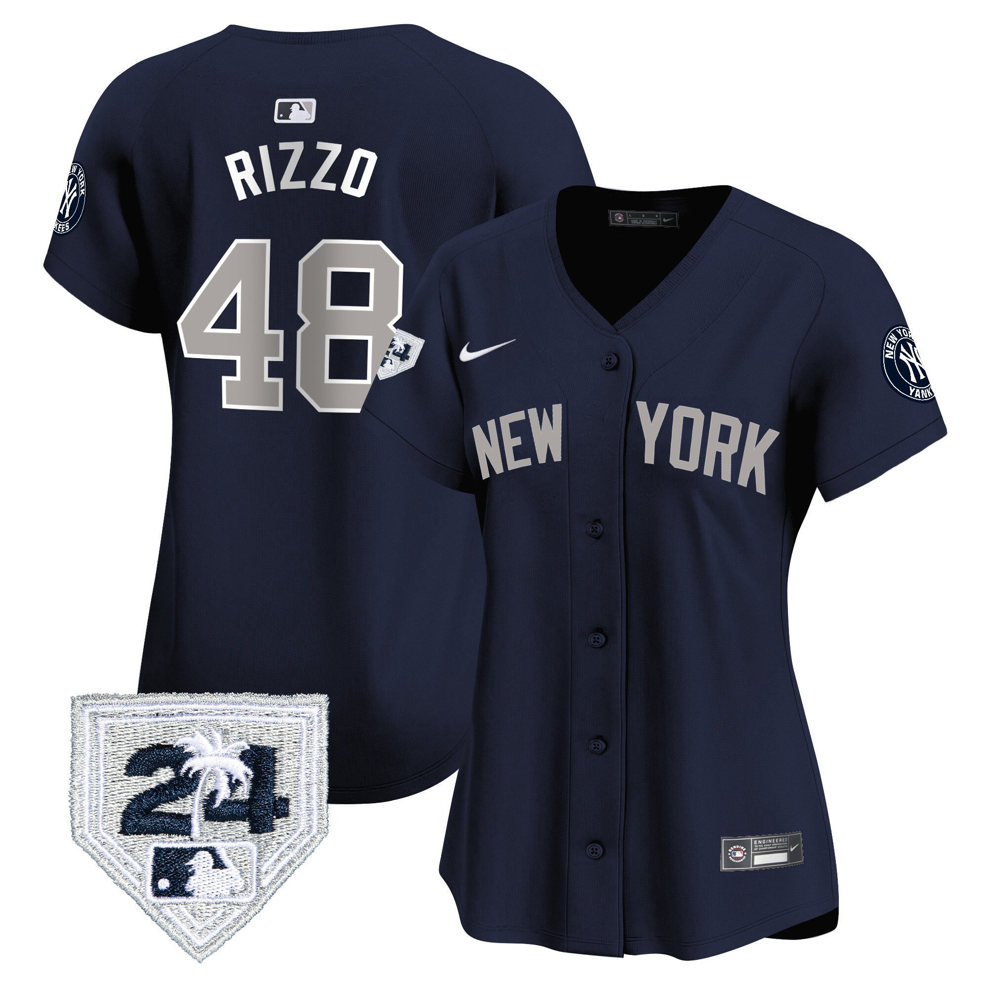 Women’s New York 2024 Spring Training Patch Vapor Premier Limited Jersey V2