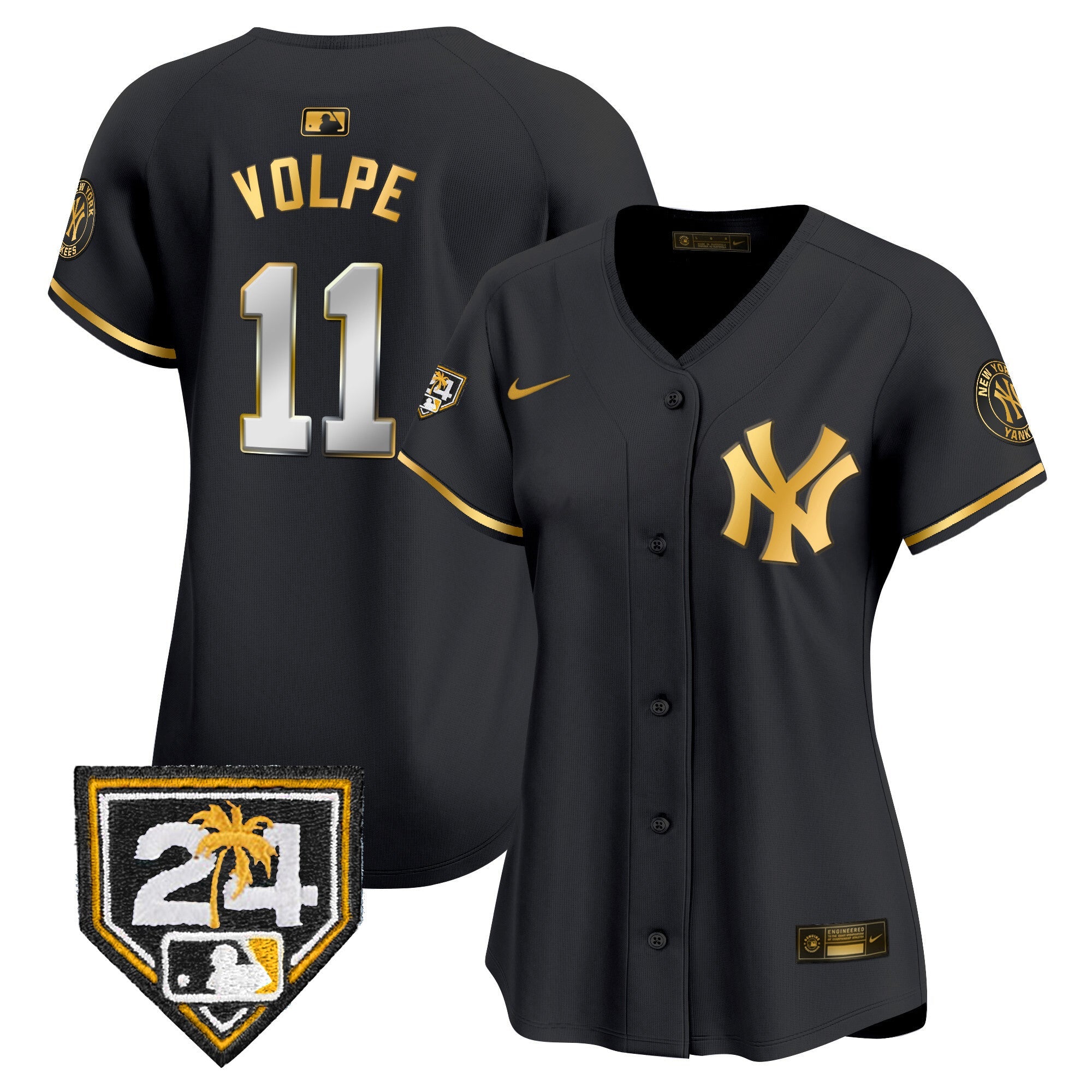 Women’s New York 2024 Spring Training Patch Vapor Premier Limited Jersey V2