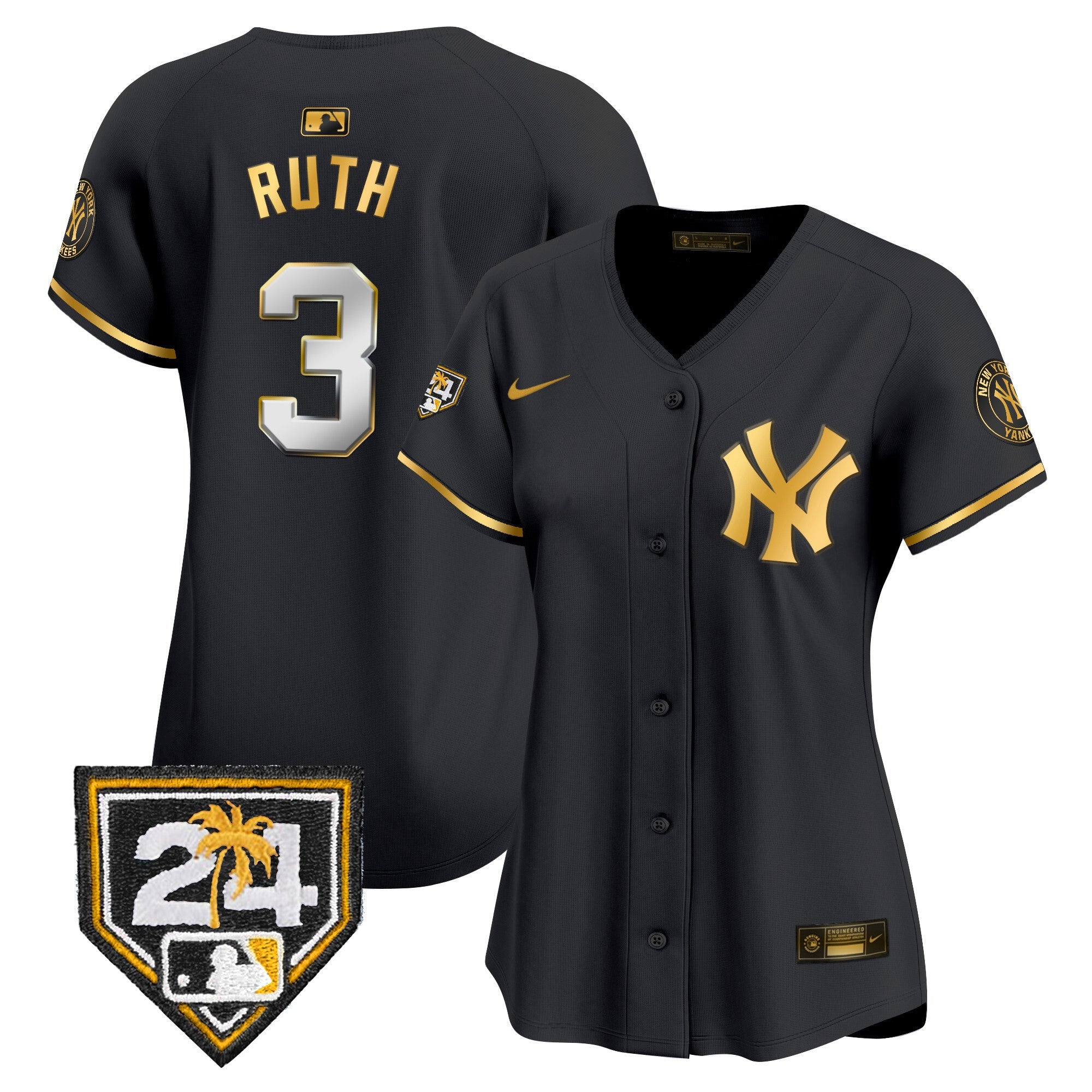 Women’s New York 2024 Spring Training Patch Vapor Premier Limited Jersey V2