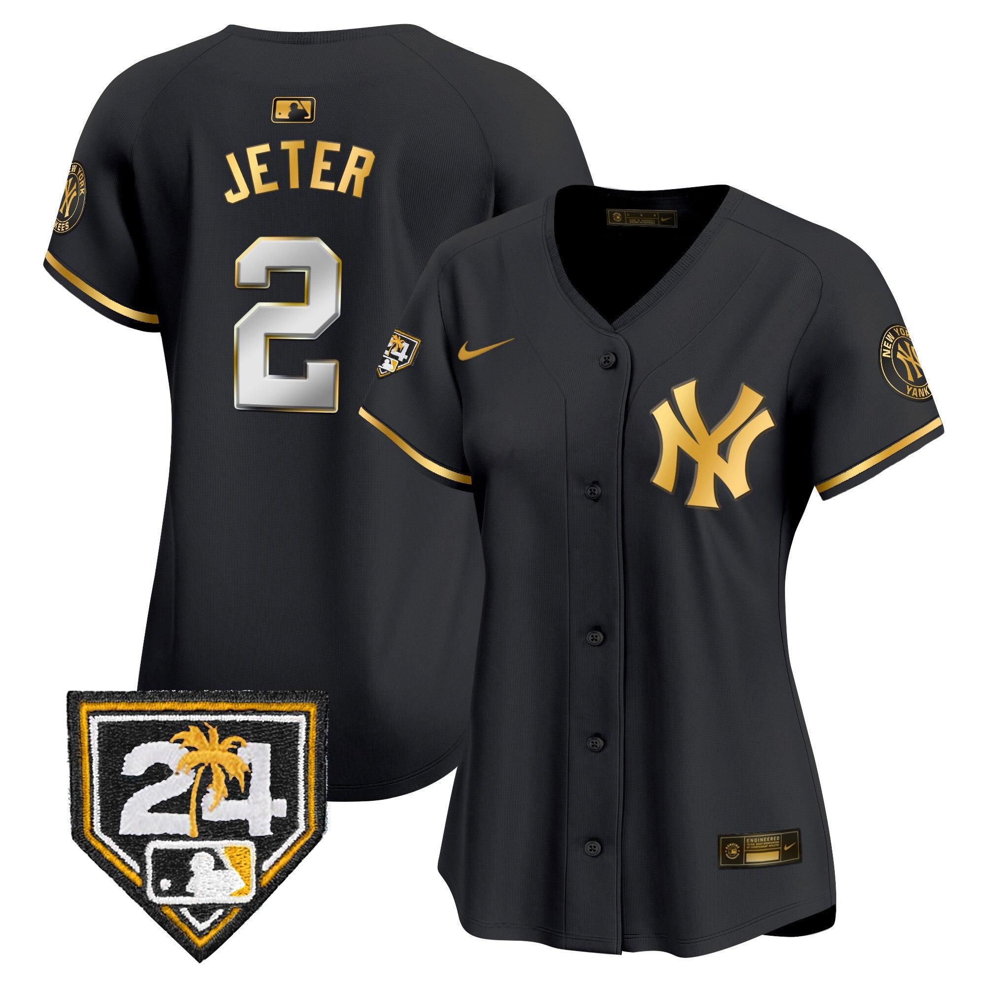 Women’s New York 2024 Spring Training Patch Vapor Premier Limited Jersey V2