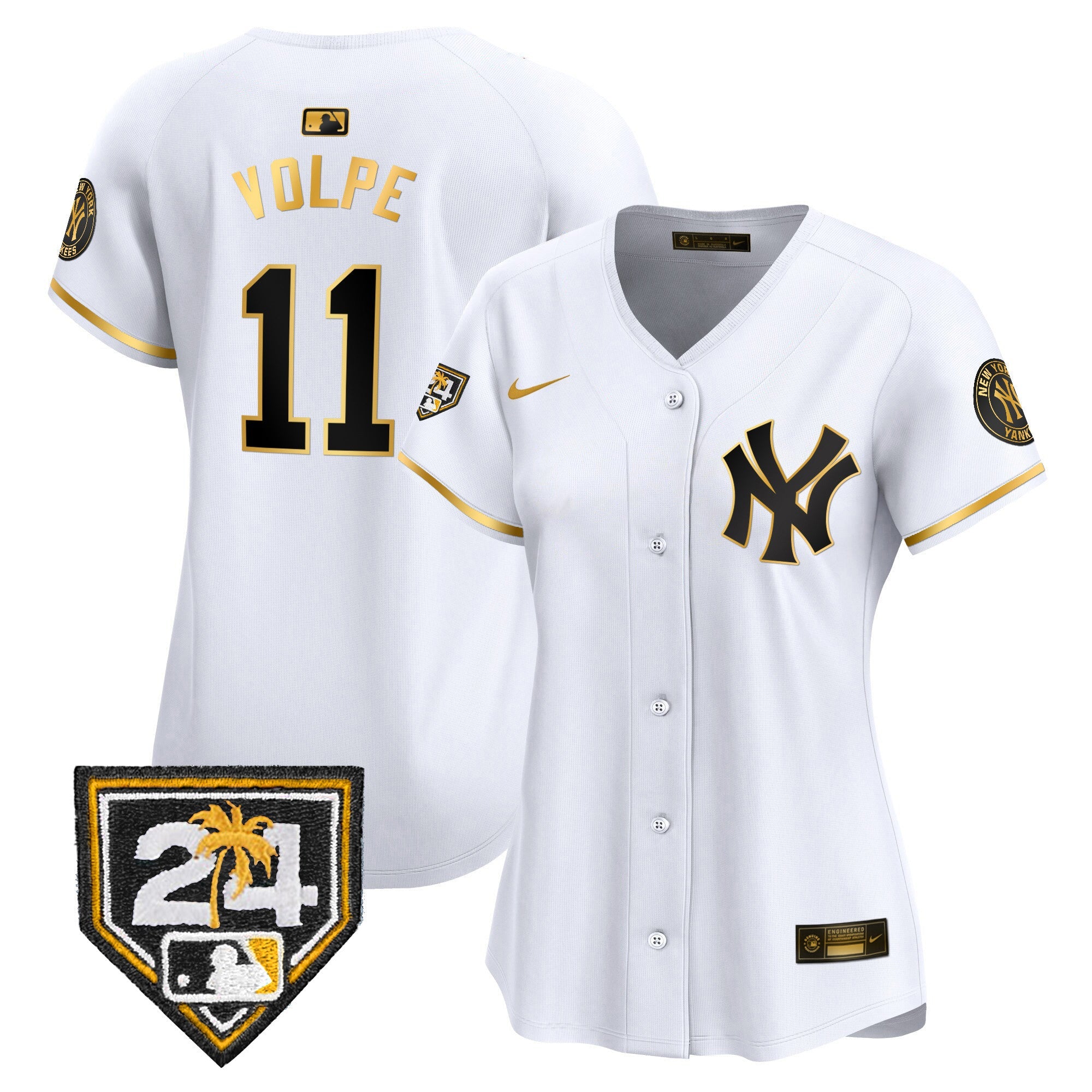 Women’s New York 2024 Spring Training Patch Vapor Premier Limited Jersey V2