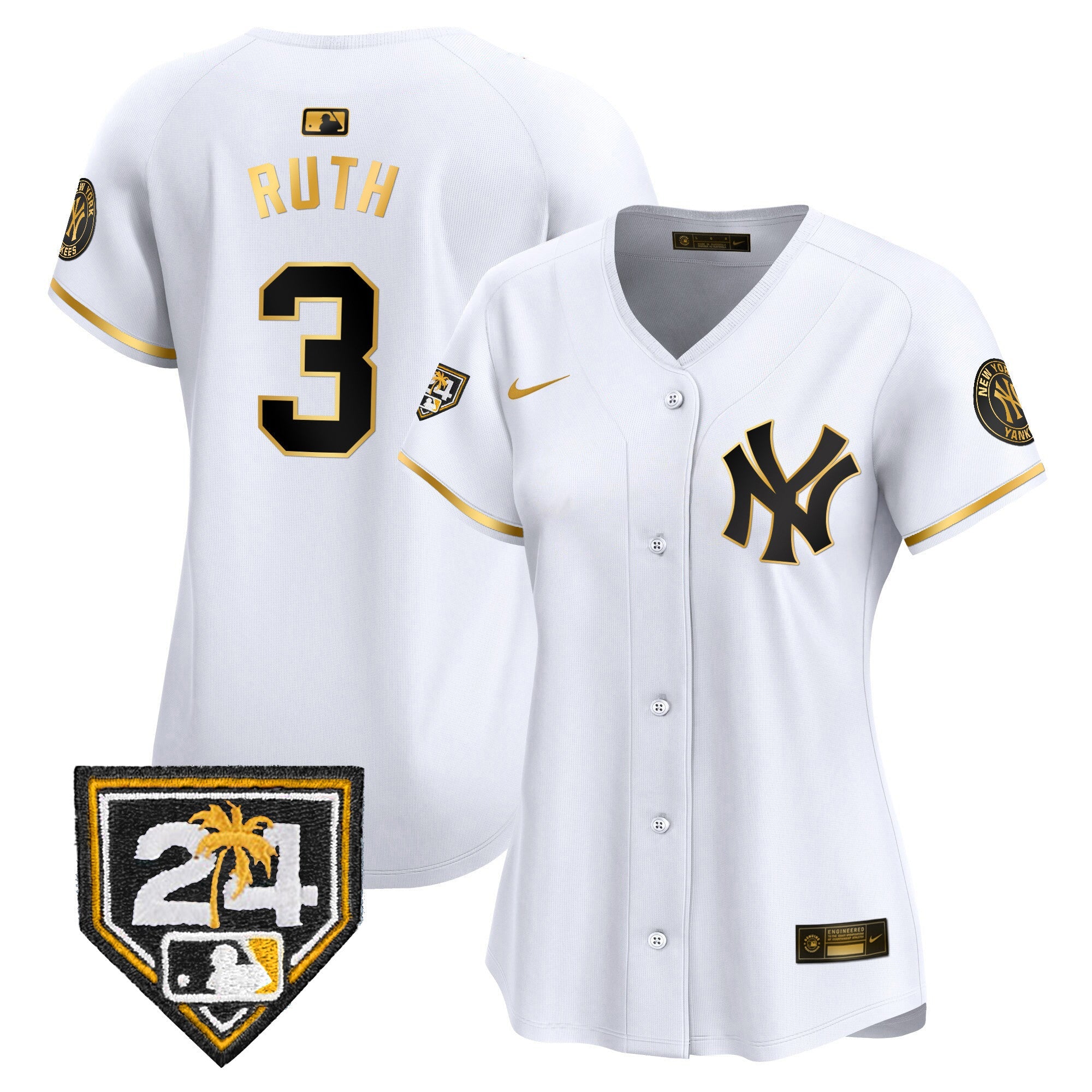 Women’s New York 2024 Spring Training Patch Vapor Premier Limited Jersey V2