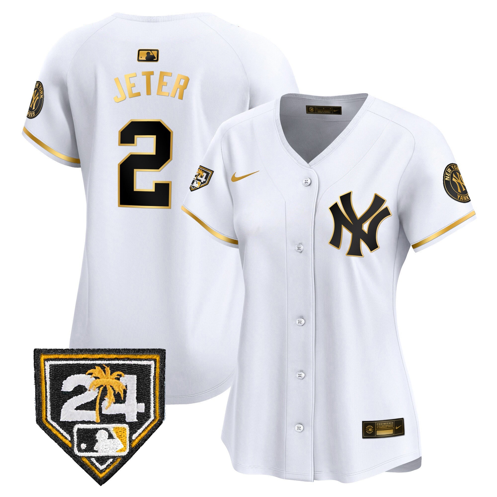Women’s New York 2024 Spring Training Patch Vapor Premier Limited Jersey V2