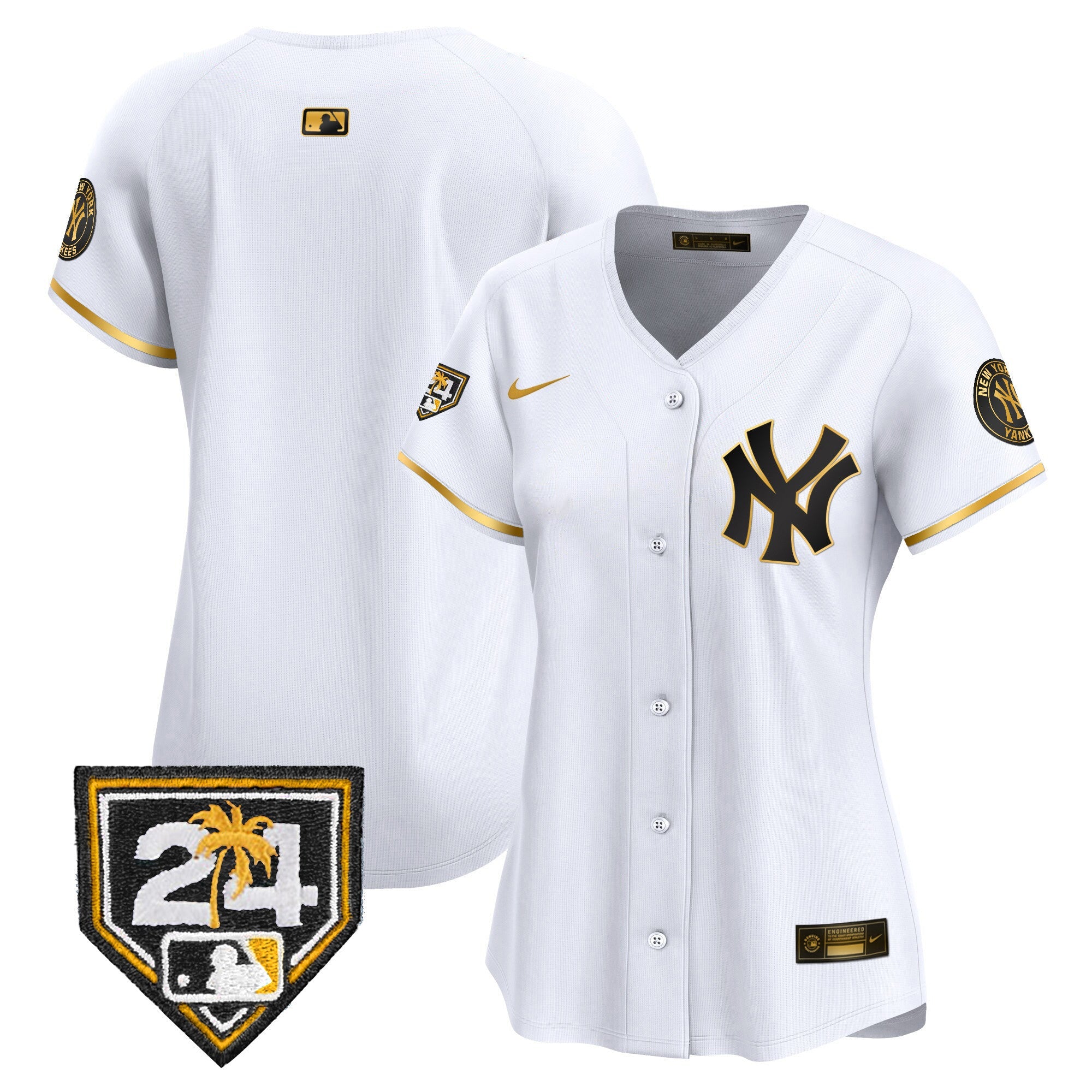 Women’s New York 2024 Spring Training Patch Vapor Premier Limited Jersey V2