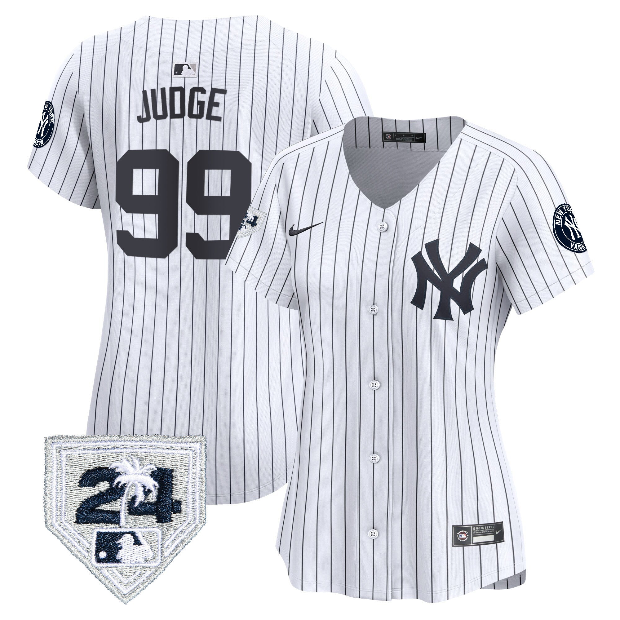 Women’s New York 2024 Spring Training Patch Vapor Premier Limited Jersey V2