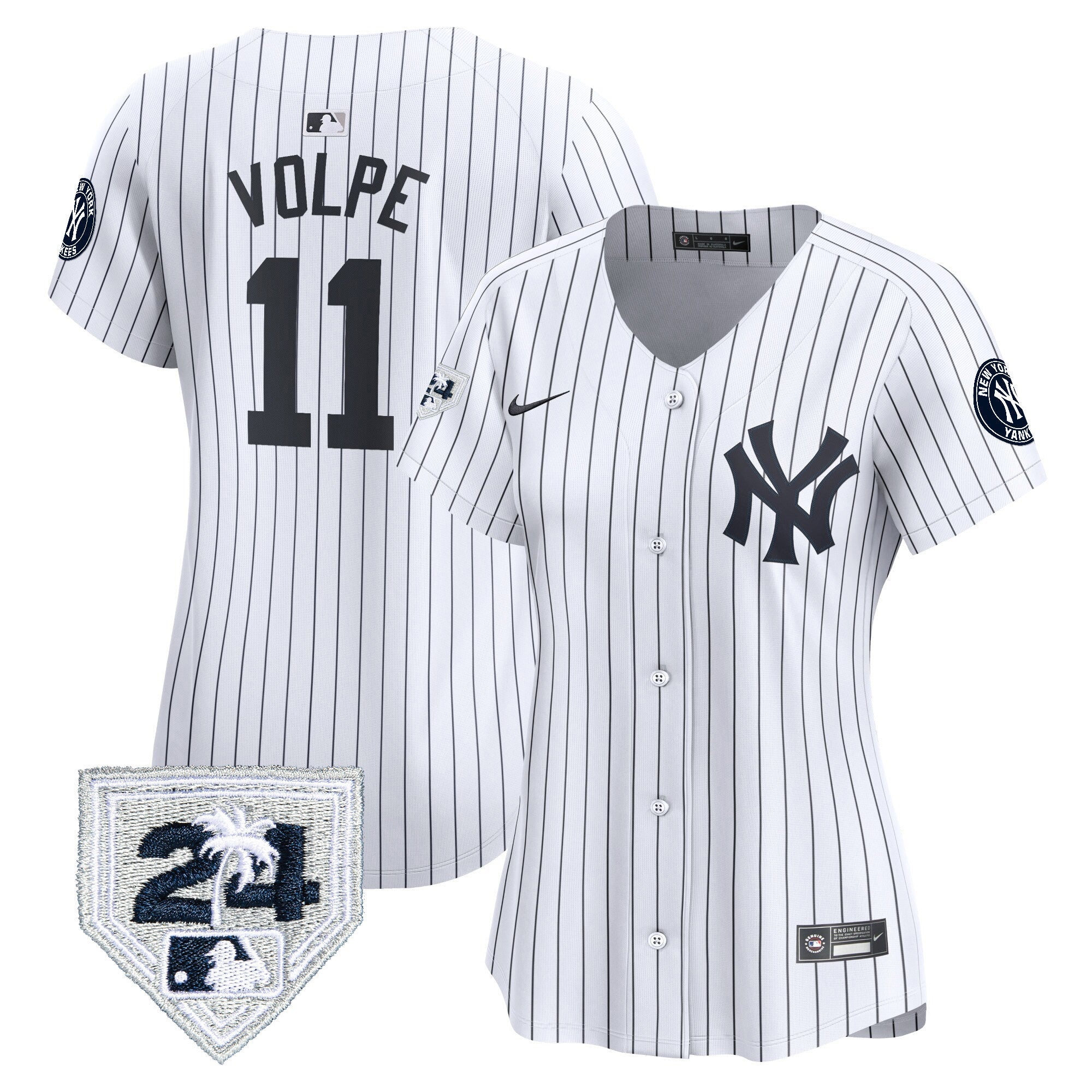 Women’s New York 2024 Spring Training Patch Vapor Premier Limited Jersey V2