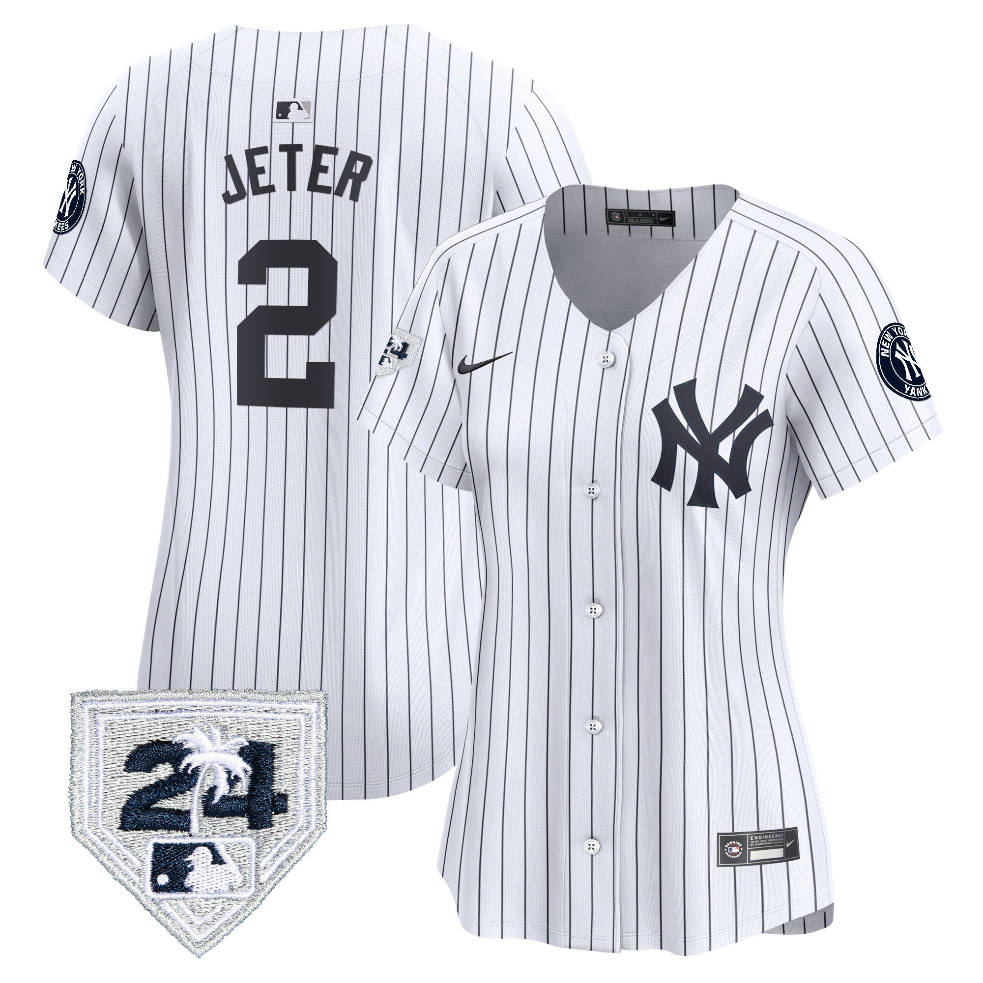 Women’s New York 2024 Spring Training Patch Vapor Premier Limited Jersey V2