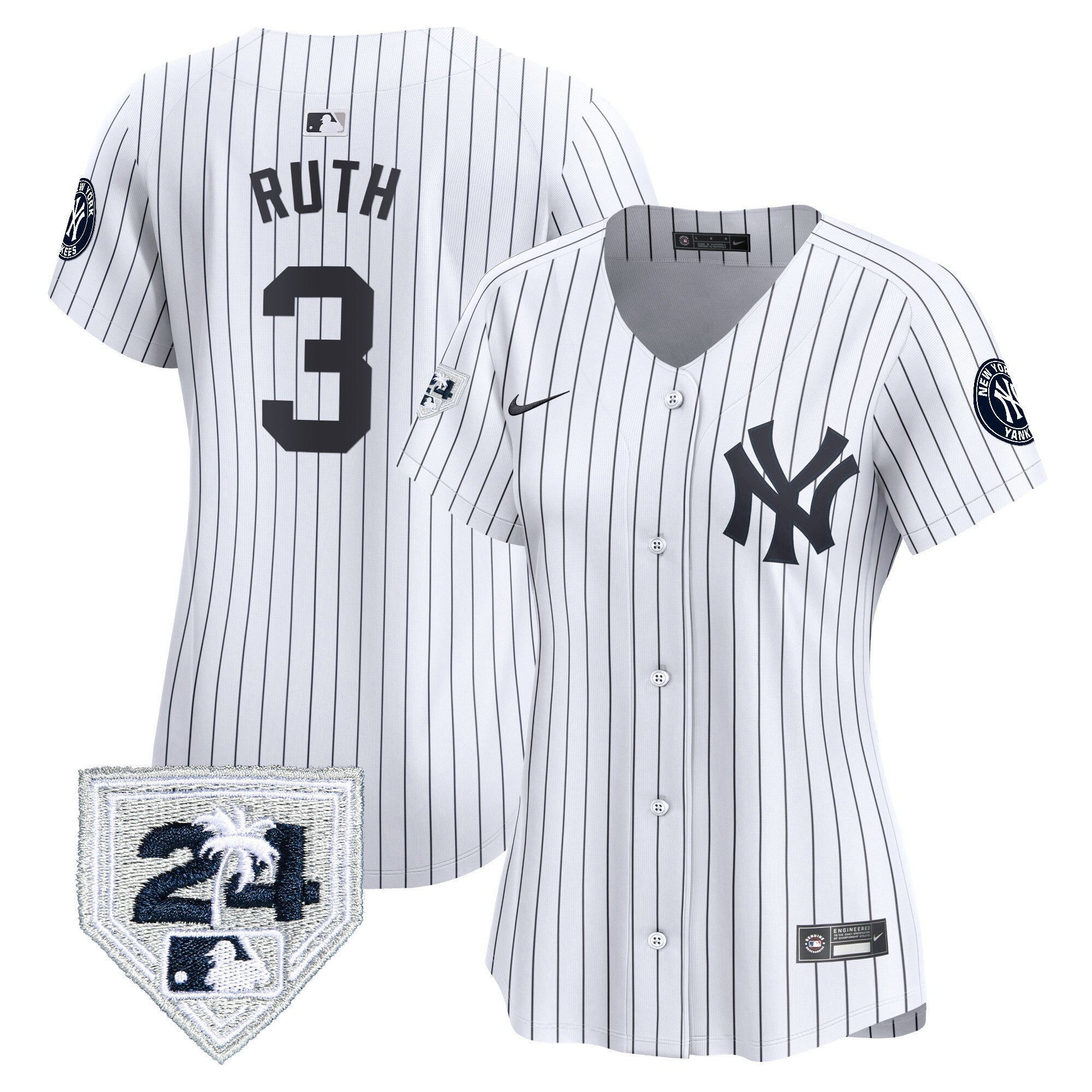 Women’s New York 2024 Spring Training Patch Vapor Premier Limited Jersey V2