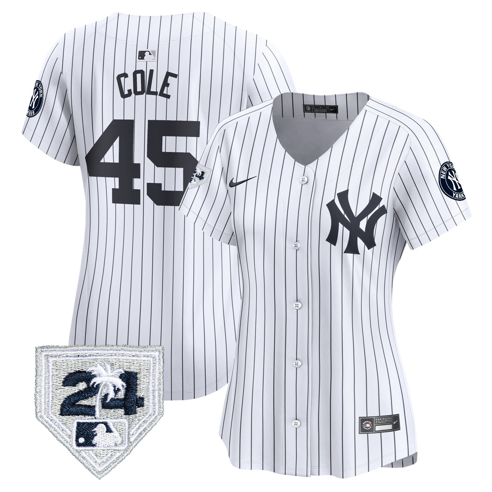 Women’s New York 2024 Spring Training Patch Vapor Premier Limited Jersey V2