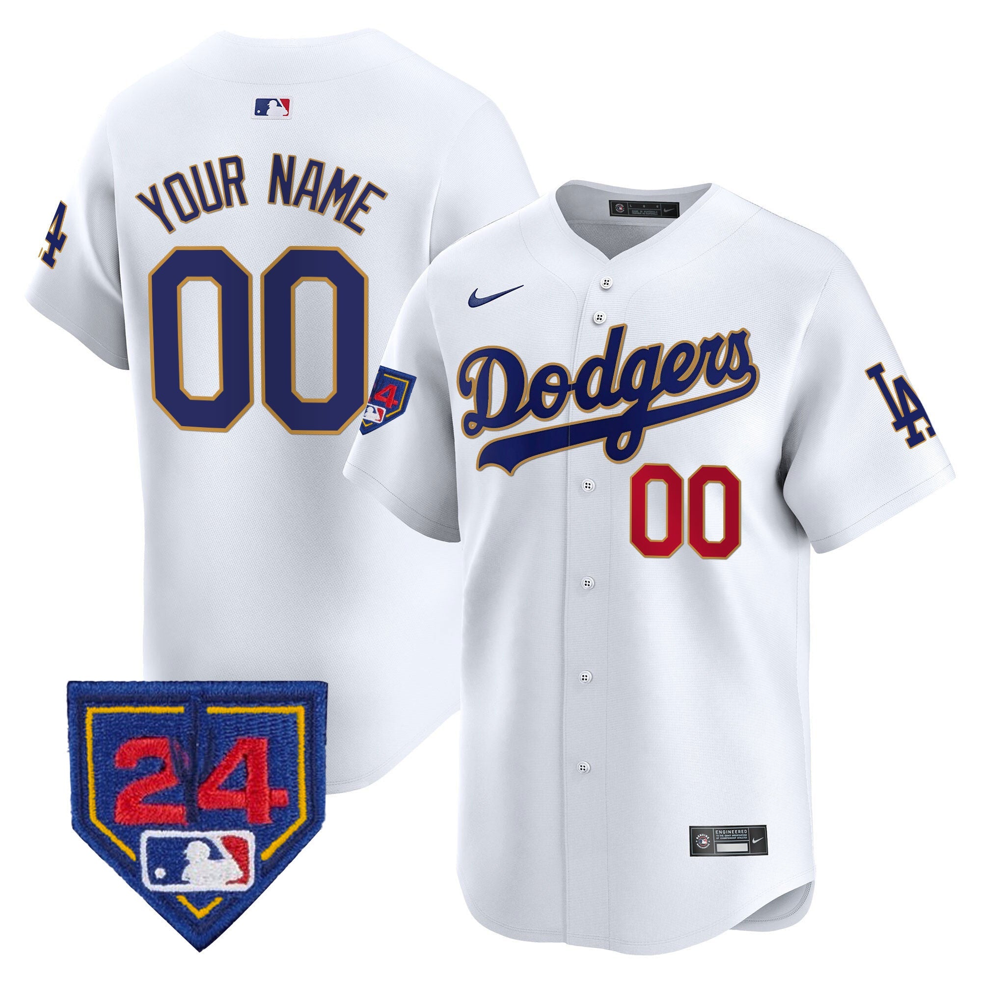 2024 Spring Training Patch Vapor Premier Limited Custom Jersey