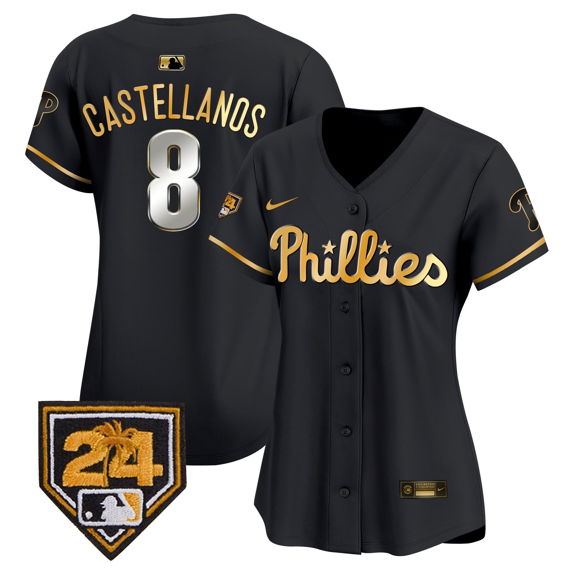 Women’s 2024 Spring Training Patch Vapor Premier Limited Jersey