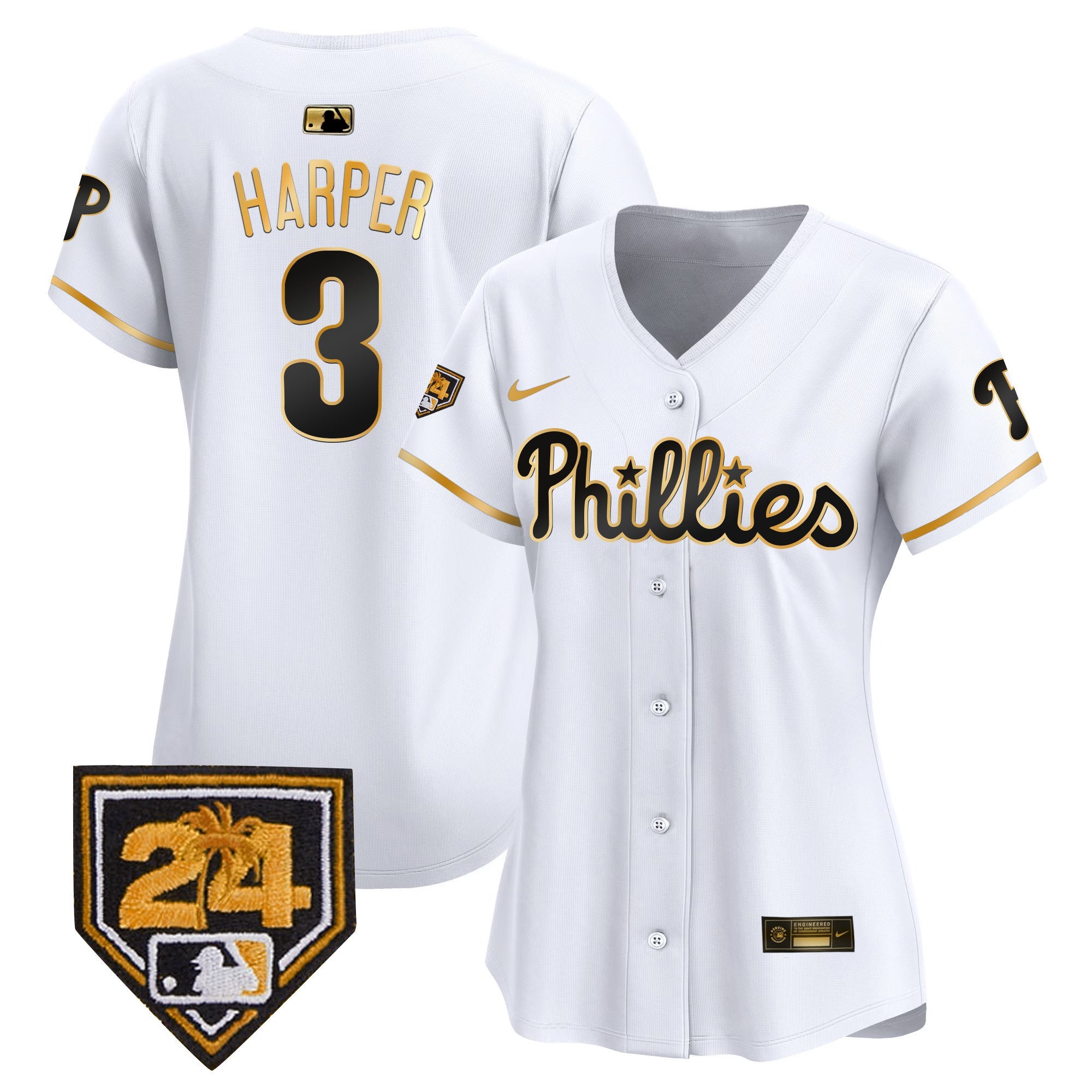 Women’s 2024 Spring Training Patch Vapor Premier Limited Jersey