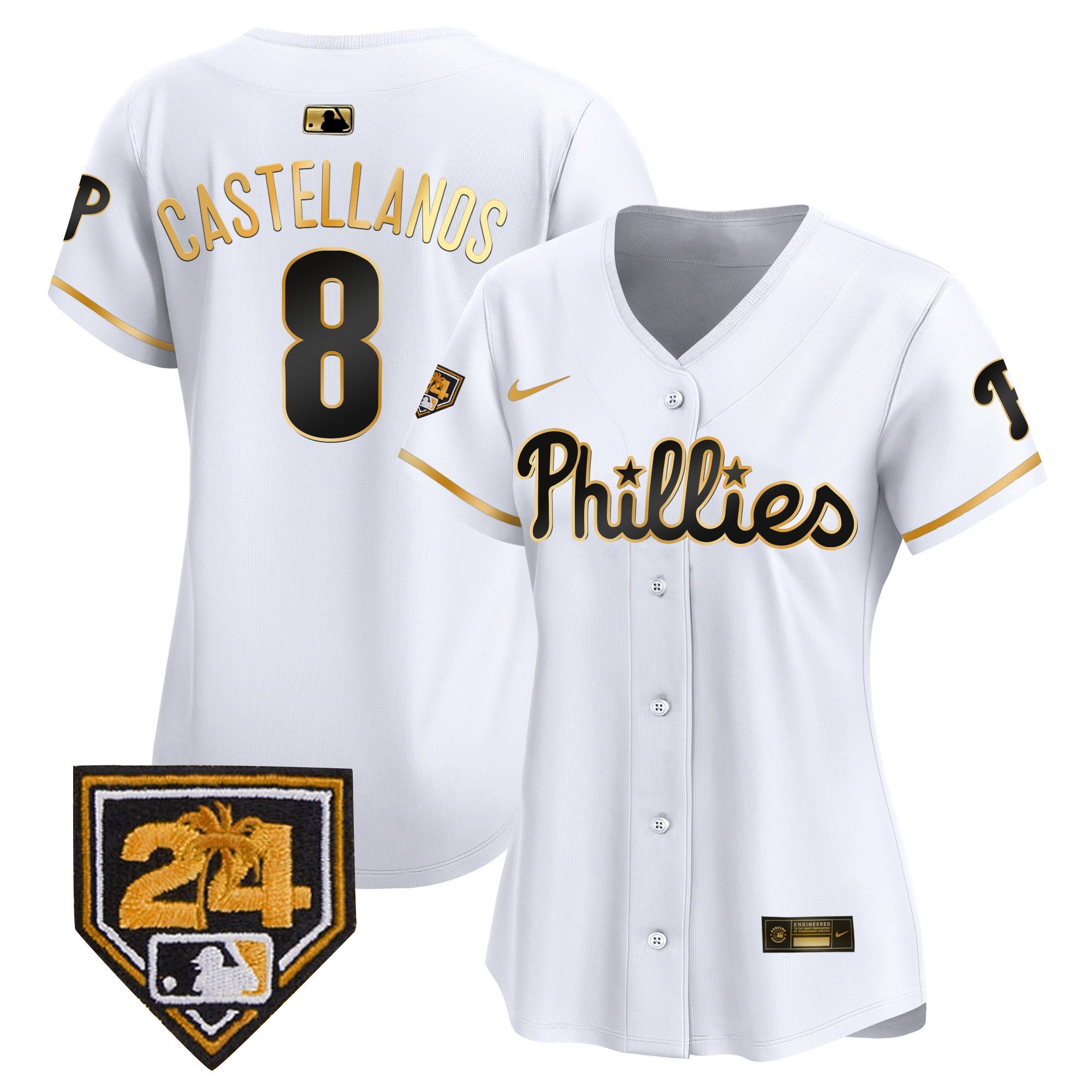 Women’s 2024 Spring Training Patch Vapor Premier Limited Jersey