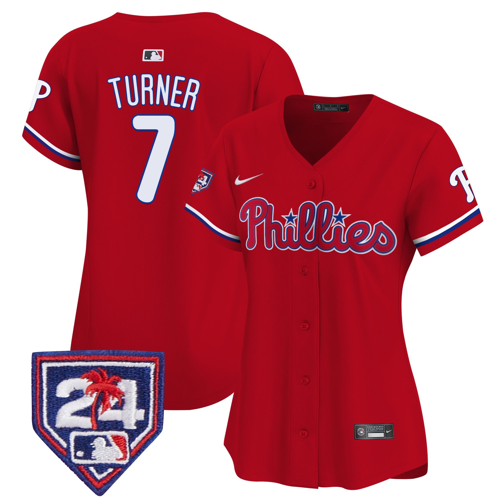 Women’s 2024 Spring Training Patch Vapor Premier Limited Jersey