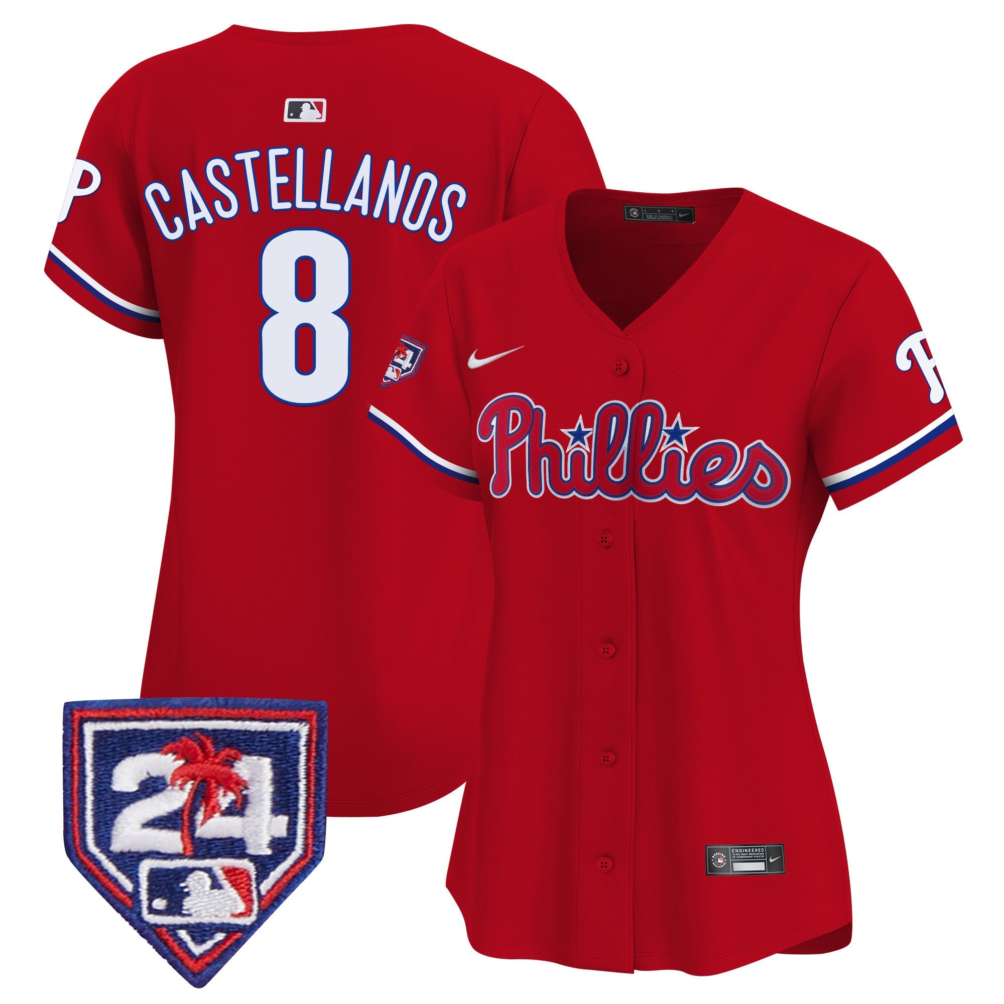 Women’s 2024 Spring Training Patch Vapor Premier Limited Jersey