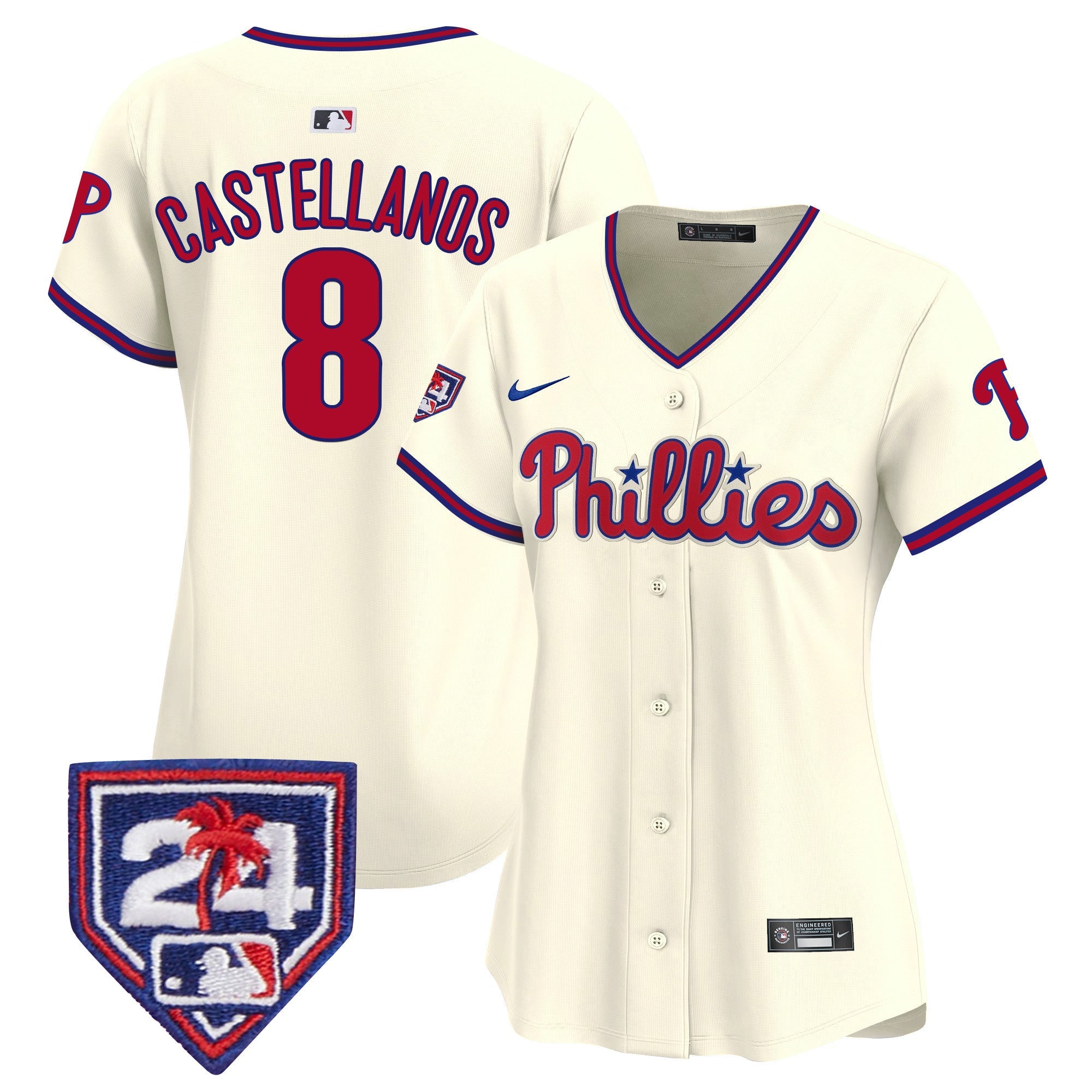 Women’s 2024 Spring Training Patch Vapor Premier Limited Jersey