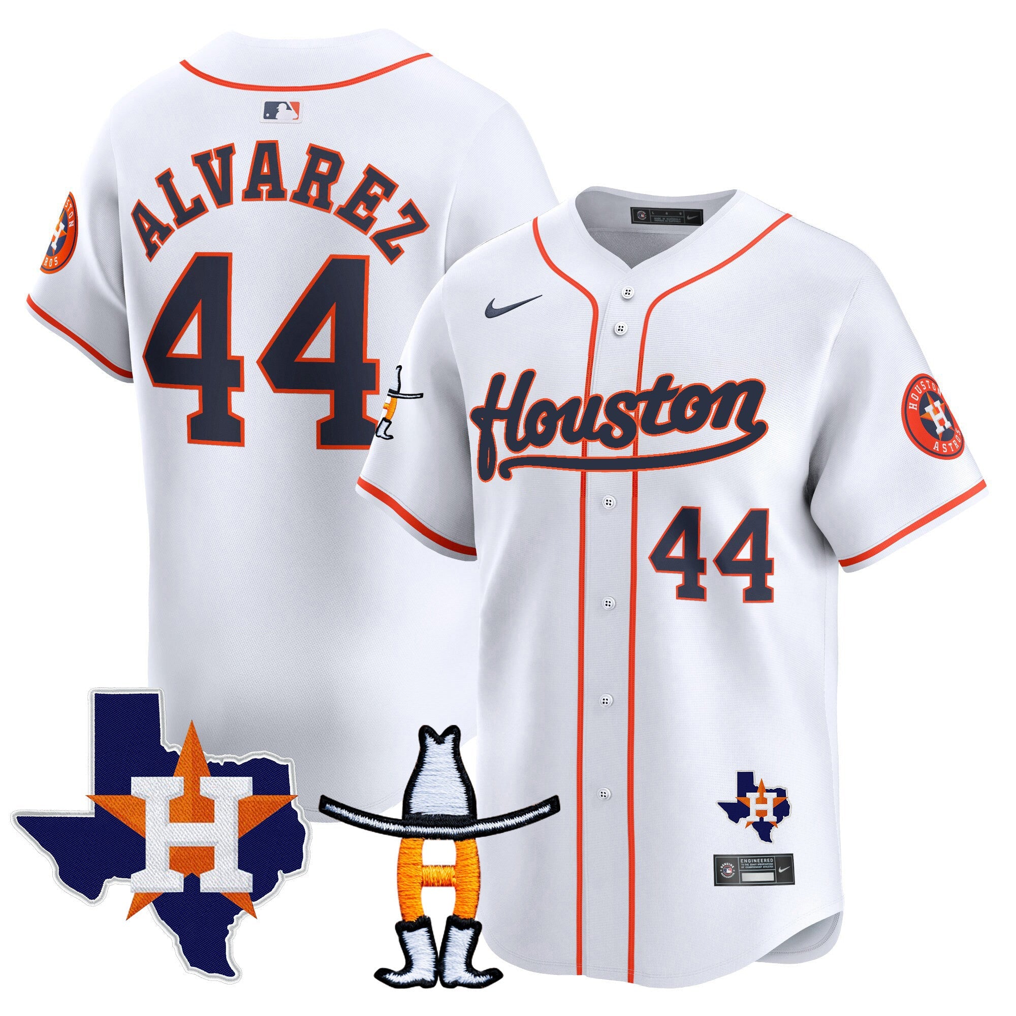 Men’s Houston Houston Rodeo Patch Vapor Premier Limited Jersey