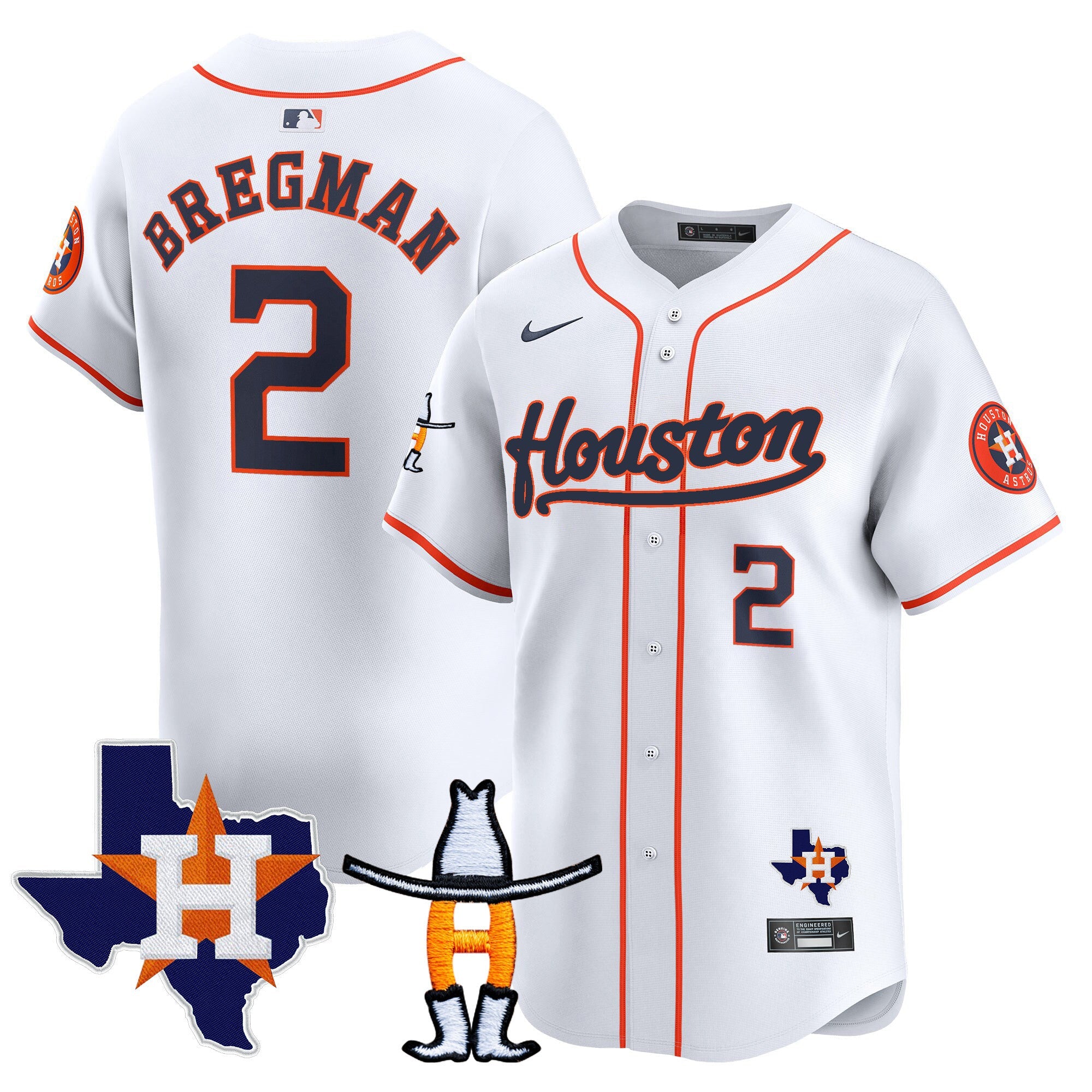Men’s Houston Houston Rodeo Patch Vapor Premier Limited Jersey