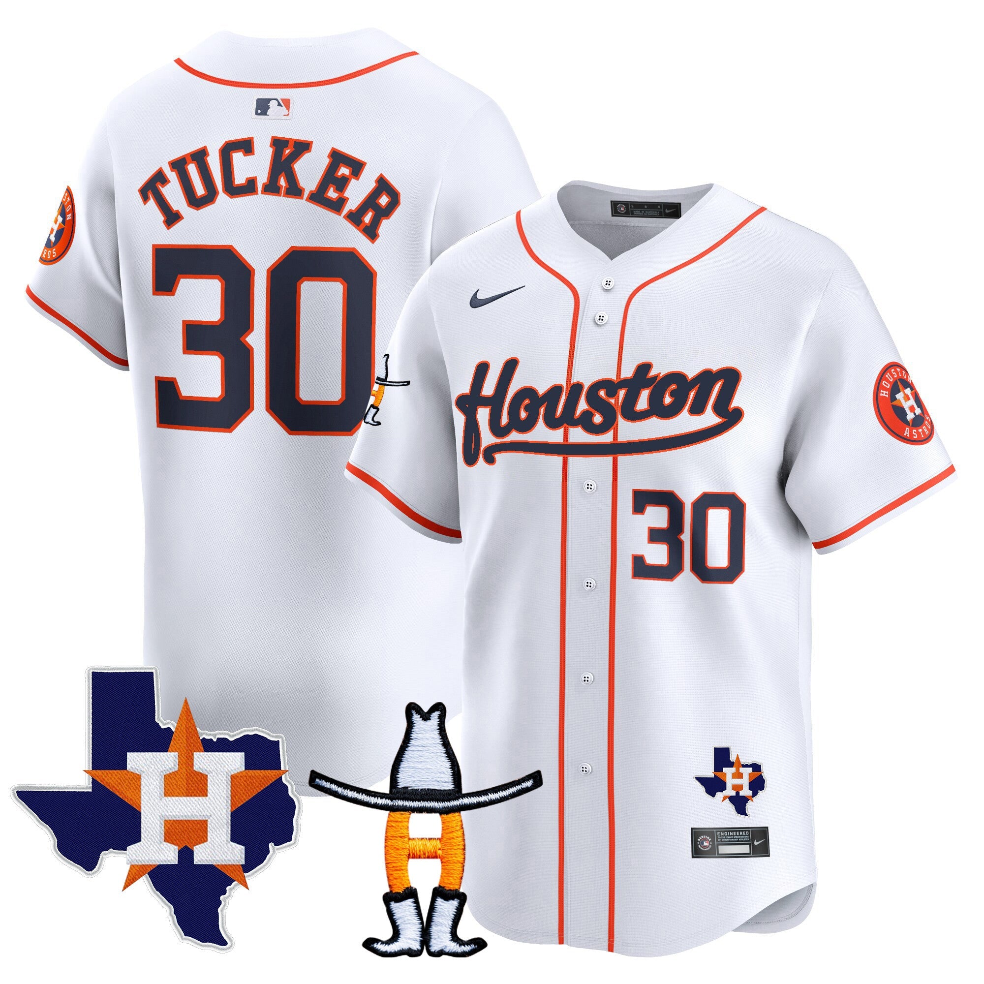 Men’s Houston Houston Rodeo Patch Vapor Premier Limited Jersey