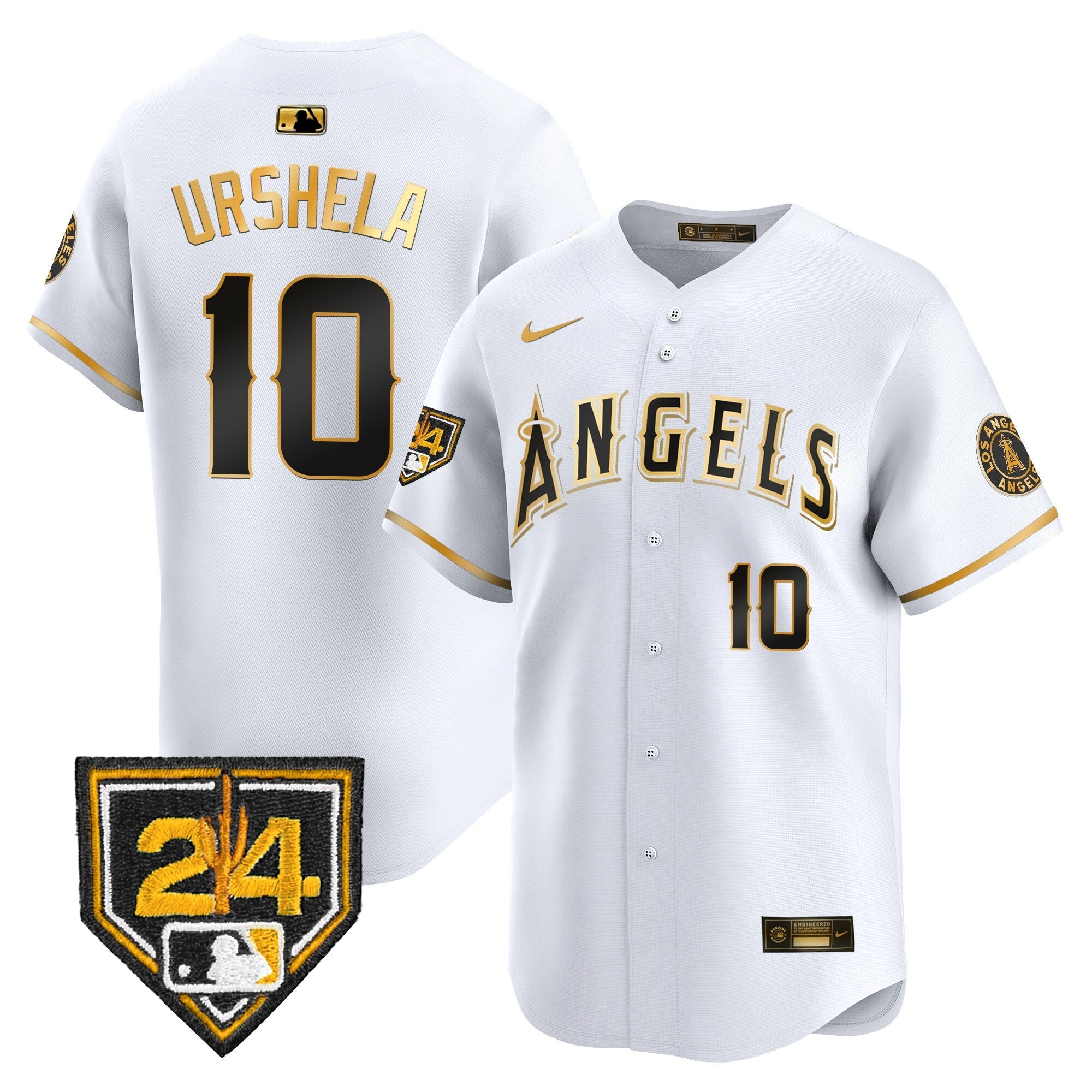 Men’s Los Angeles 2024 Spring Training Patch Vapor Premier Limited Jersey
