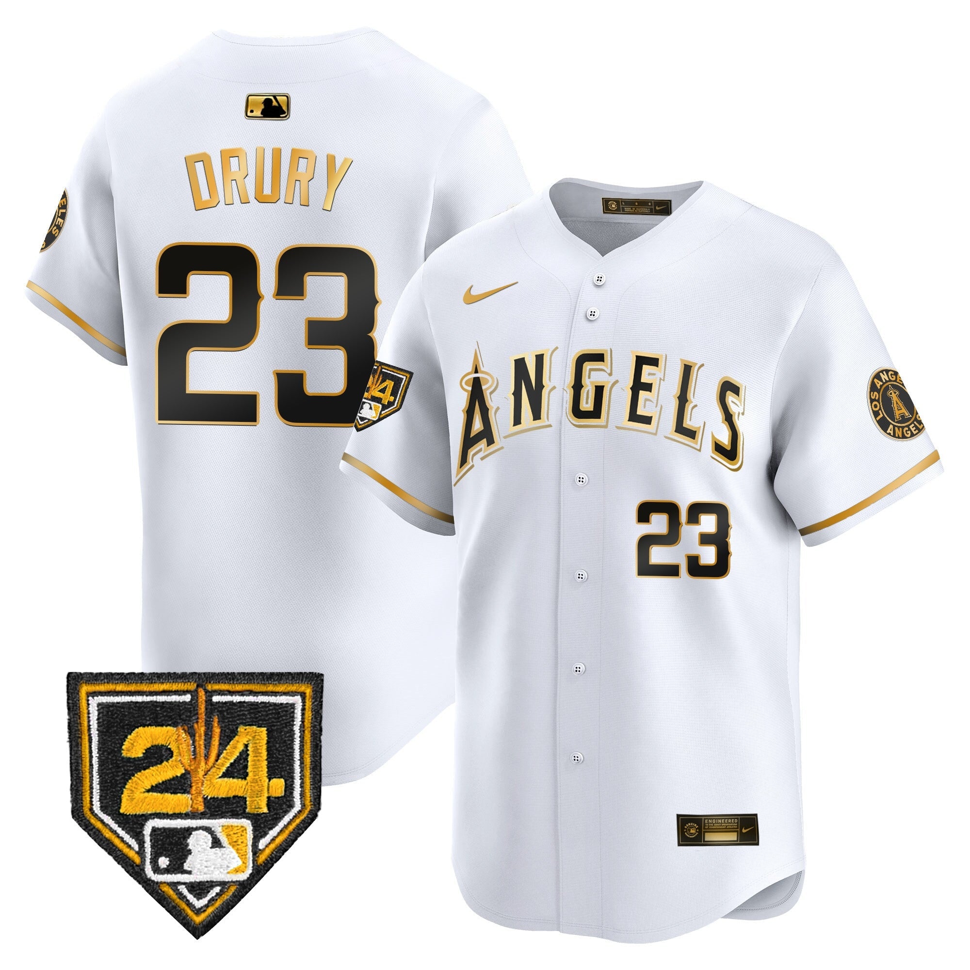 Men’s Los Angeles 2024 Spring Training Patch Vapor Premier Limited Jersey