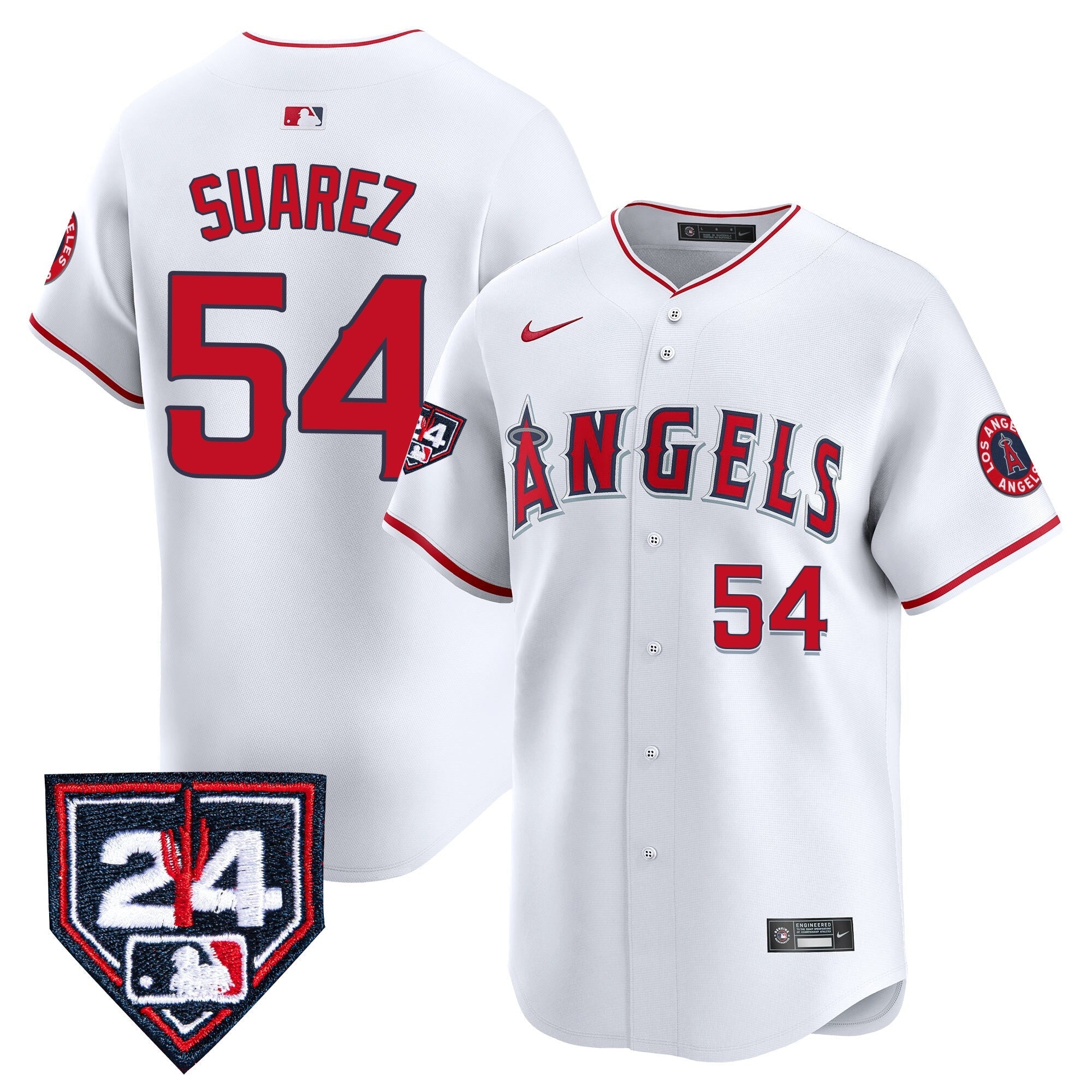 Men’s Los Angeles 2024 Spring Training Patch Vapor Premier Limited Jersey