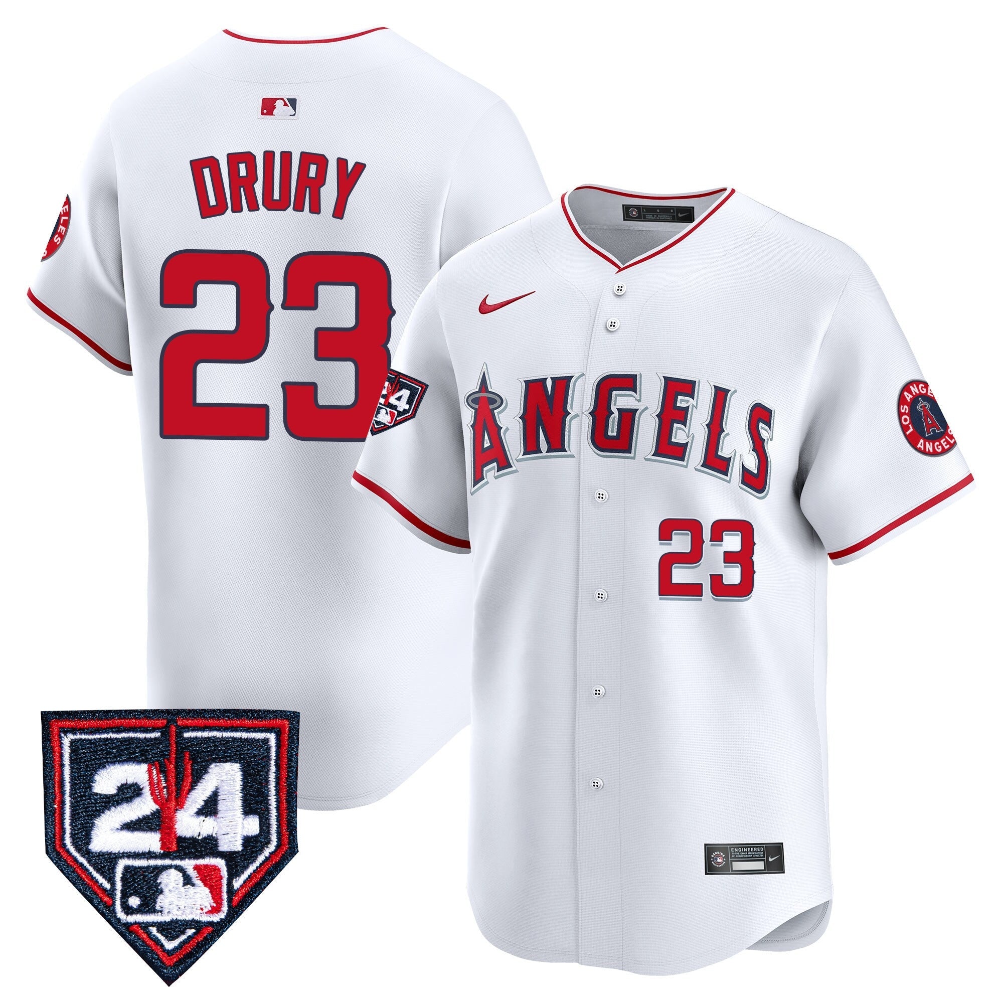 Men’s Los Angeles 2024 Spring Training Patch Vapor Premier Limited Jersey
