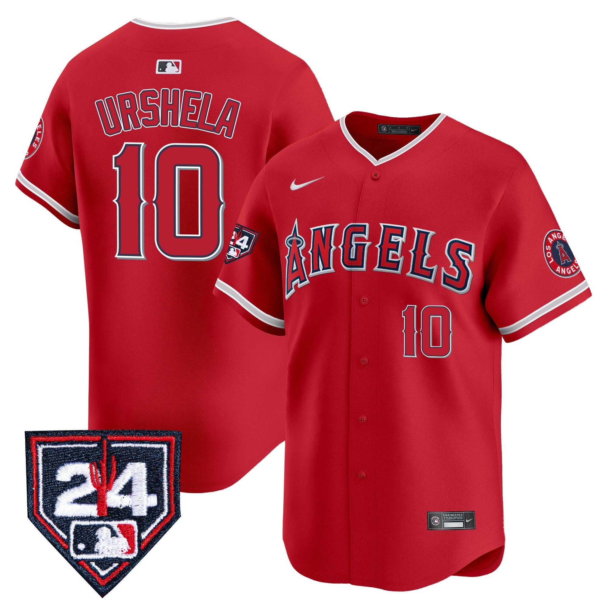 Men’s Los Angeles 2024 Spring Training Patch Vapor Premier Limited Jersey