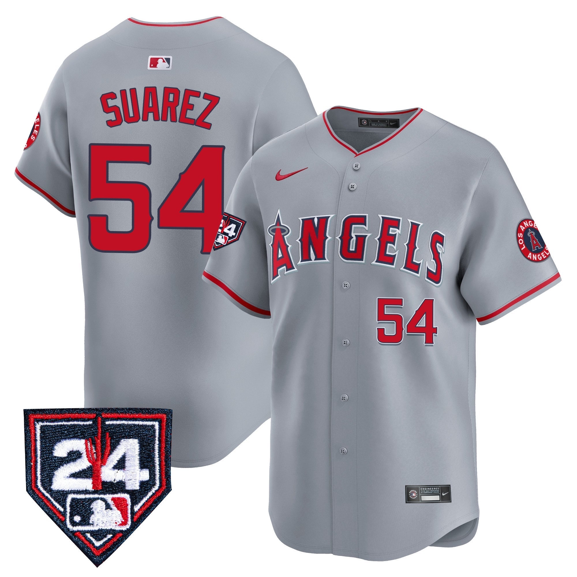 Men’s Los Angeles 2024 Spring Training Patch Vapor Premier Limited Jersey