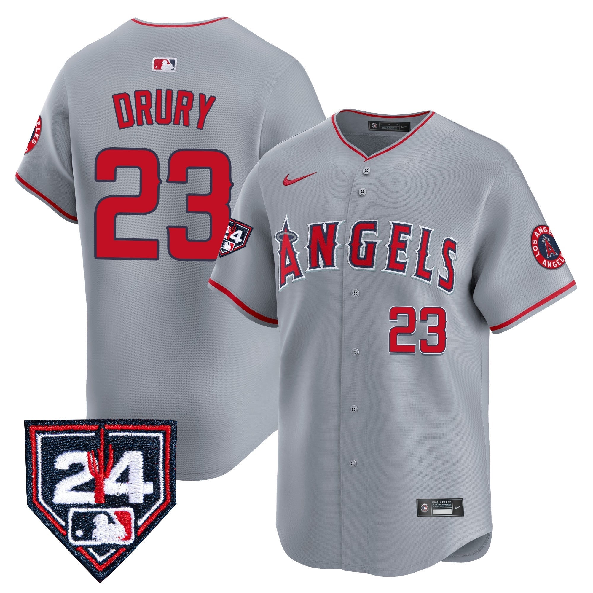 Men’s Los Angeles 2024 Spring Training Patch Vapor Premier Limited Jersey