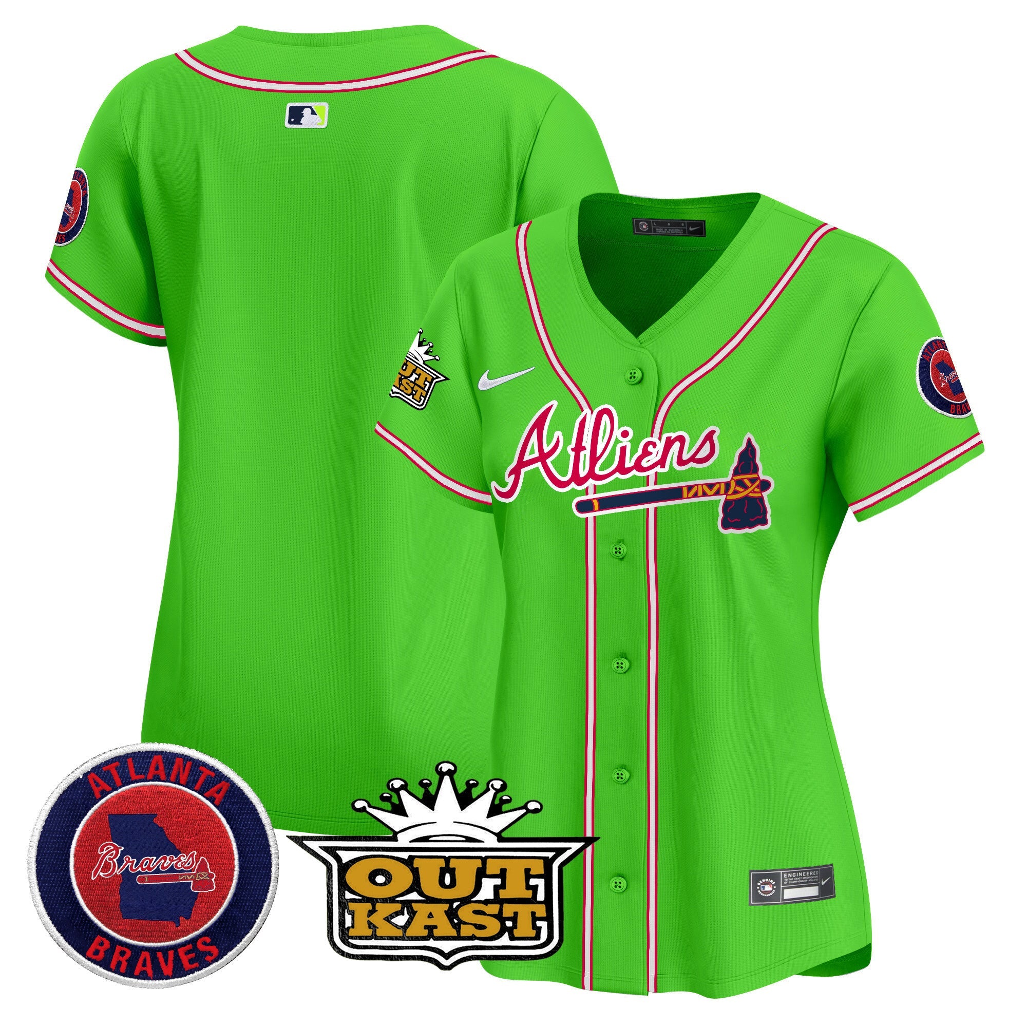 Women’s Atlanta Atliens Vapor Premier Limited Jersey
