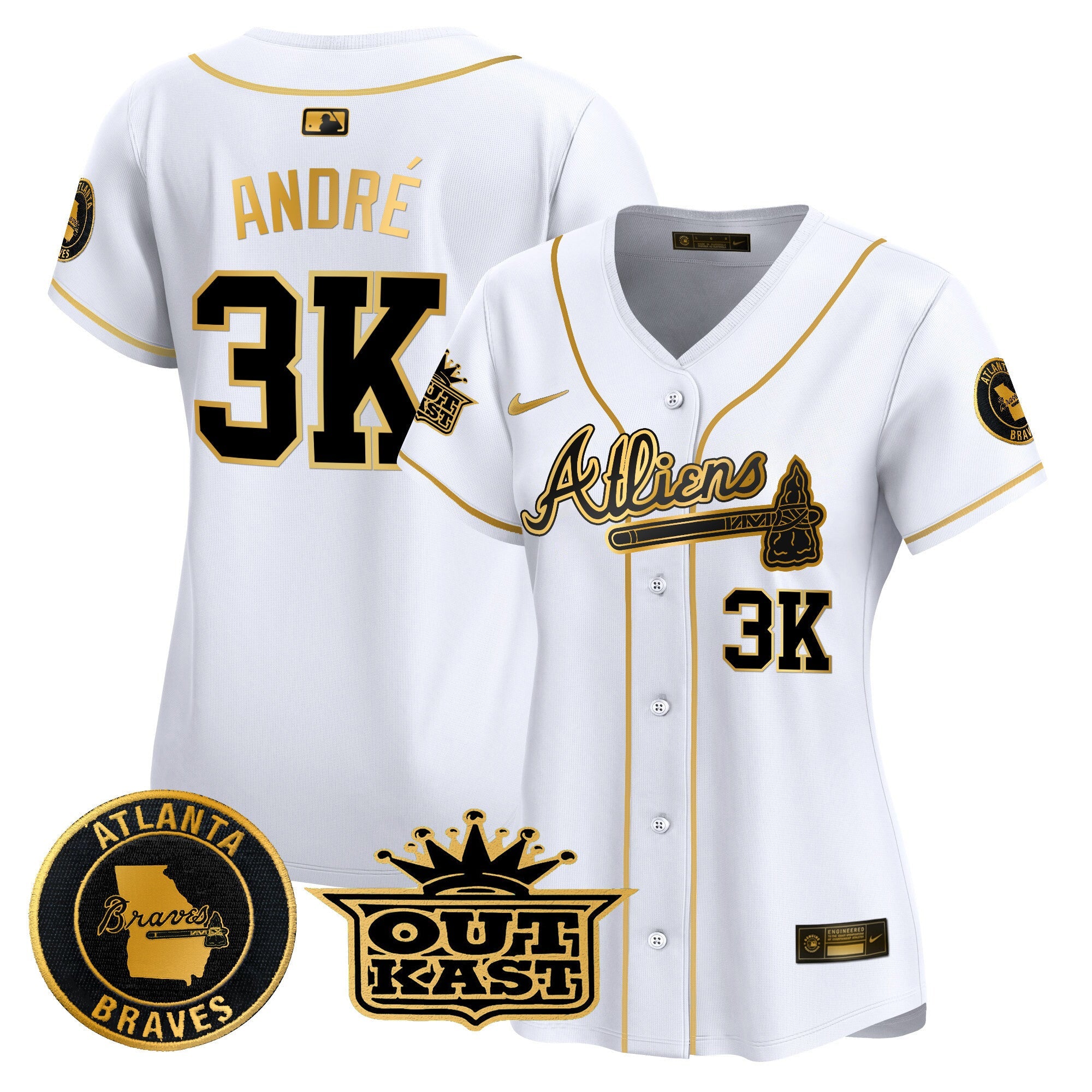 Women’s Atlanta Atliens Vapor Premier Limited Jersey