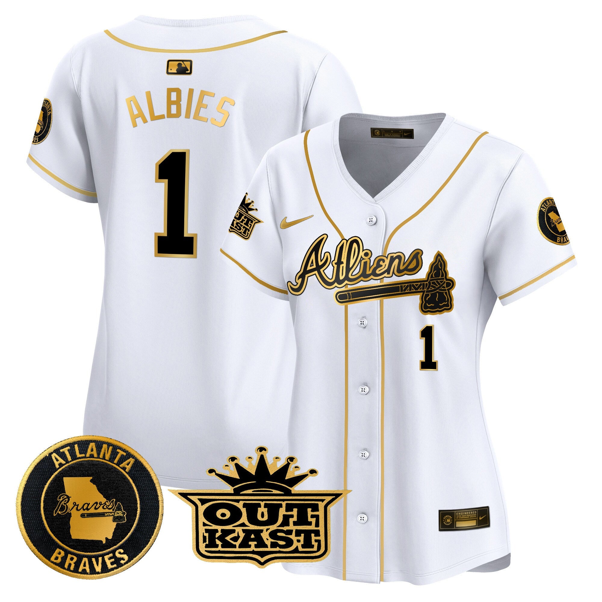 Women’s Atlanta Atliens Vapor Premier Limited Jersey