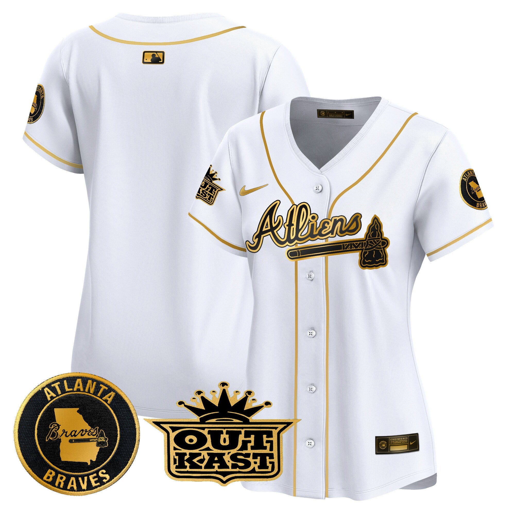 Women’s Atlanta Atliens Vapor Premier Limited Jersey