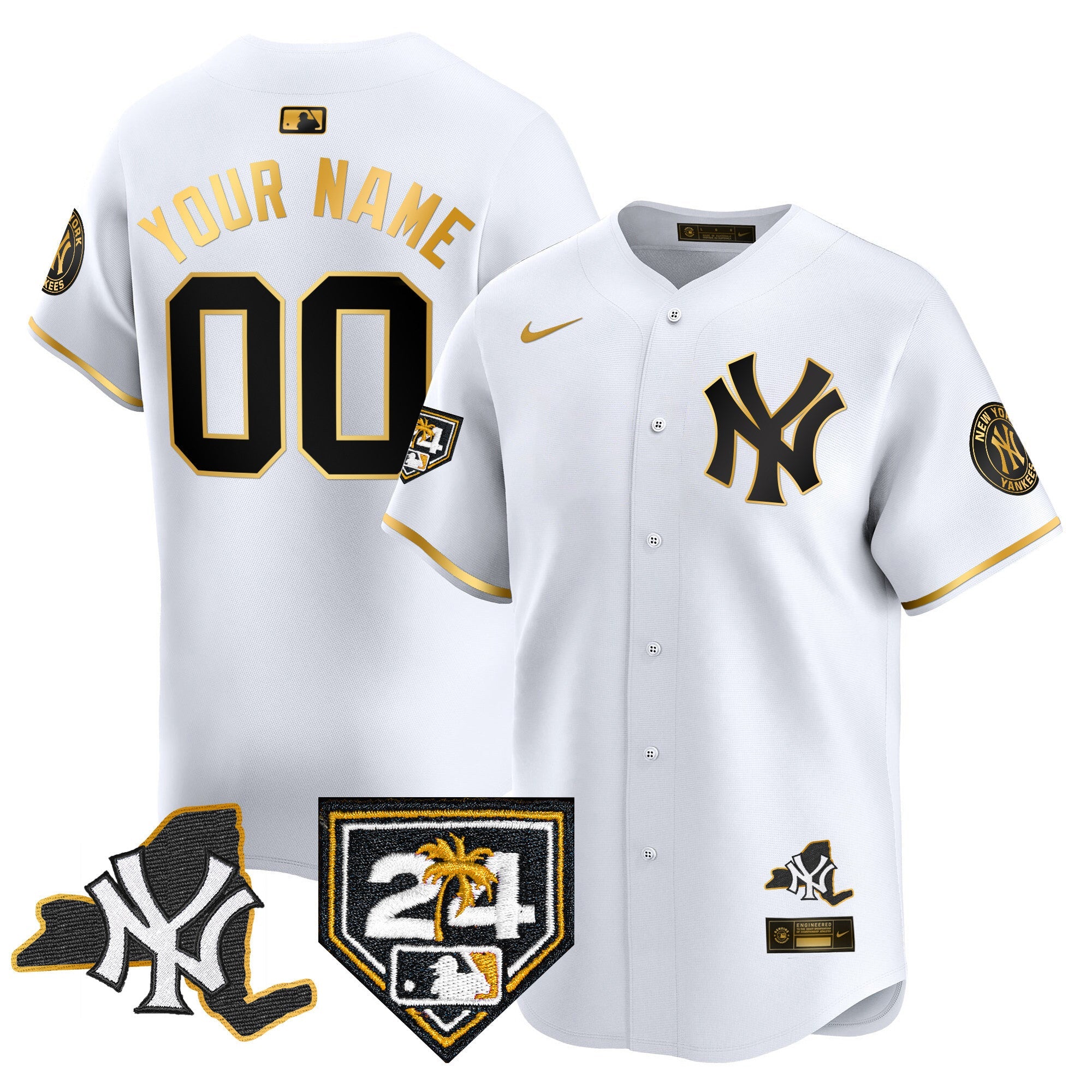 Vapor Premier Limited Custom Jersey – New York Patch